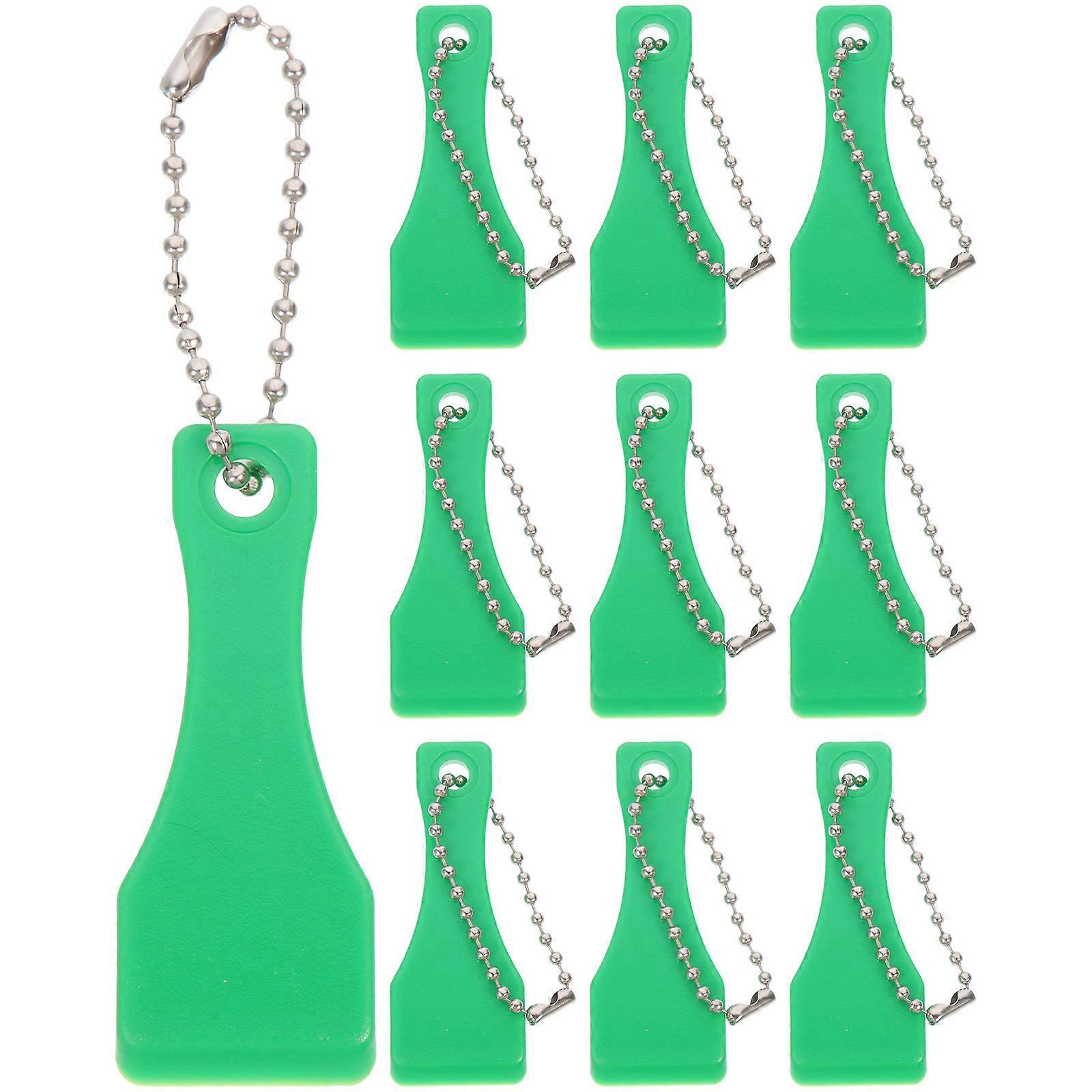10PCS Scratcher Keychain Durable Plastic Scratch Off Tool for Easy & Convenient Use Anywhere