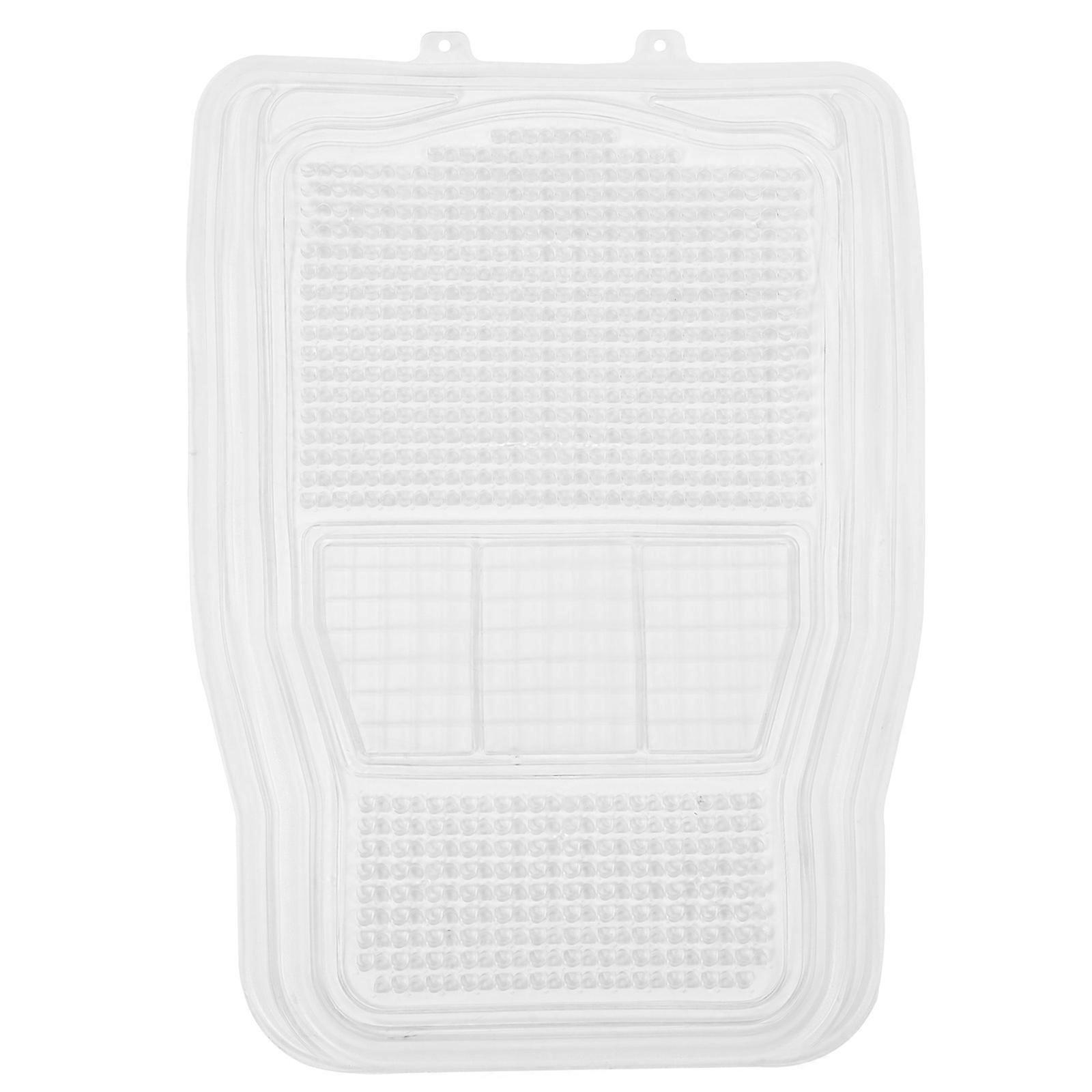 Tapis de sol en silicone de voiture Protection de sol automatique transparente, durable et antidérapante pour un nettoyage facile et une résistance à la boue