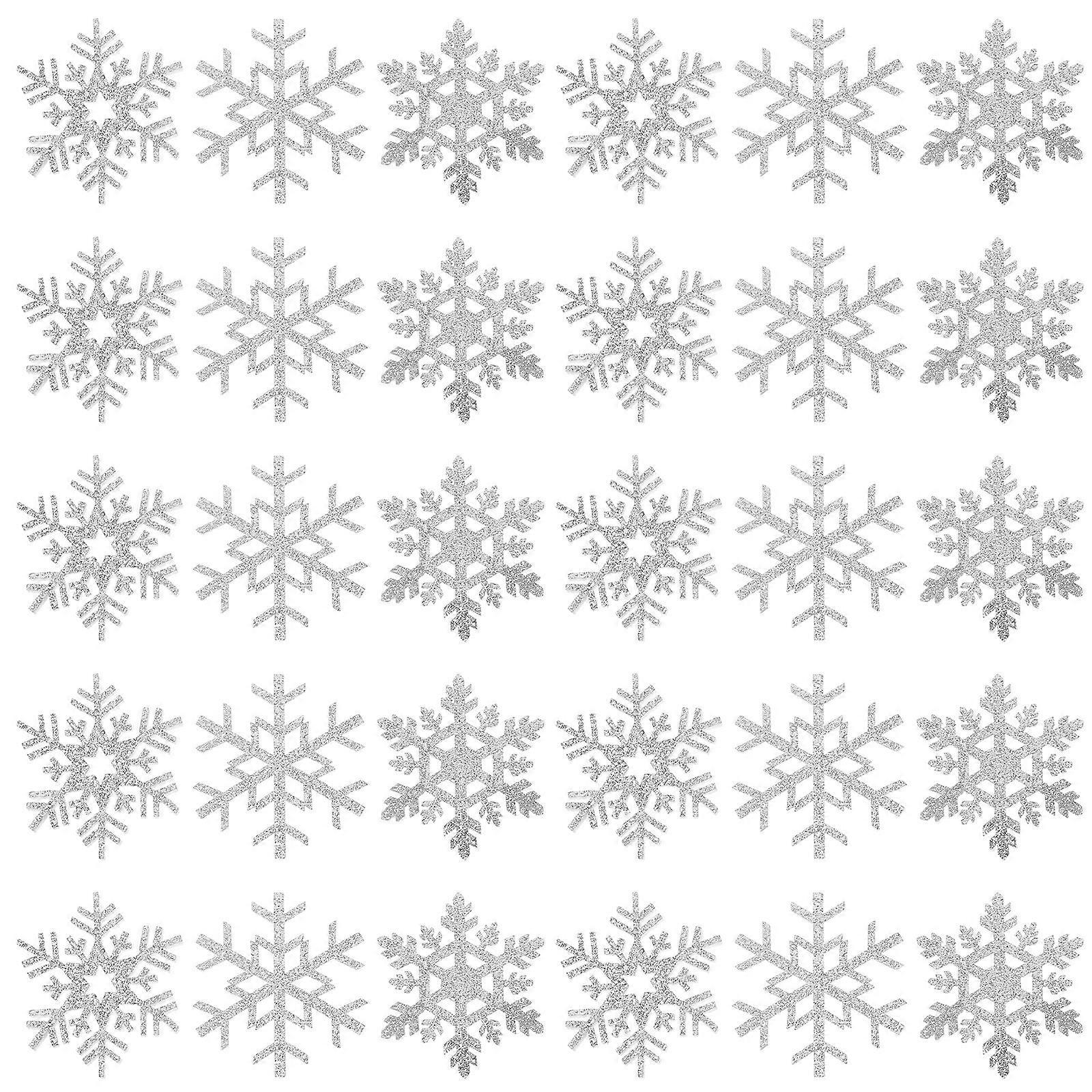 Snowflakes Patch with Good Hand Feeling for Crafting Enthusiasts