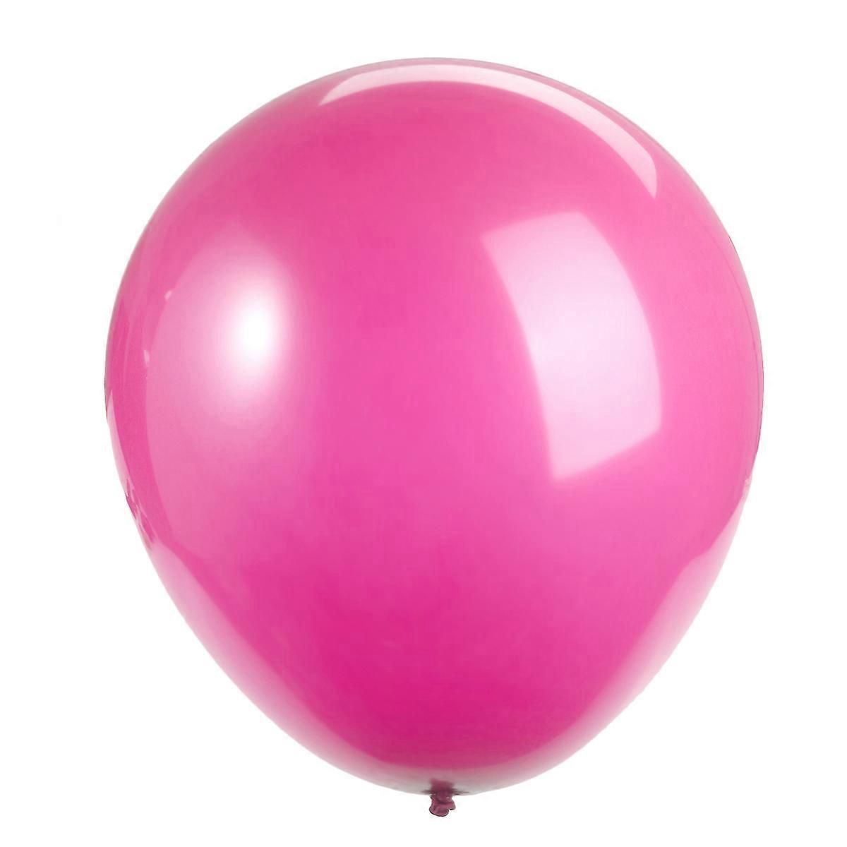 Large Round Balloon Pink Latex Balloon Bridal Shower Decoration 36 Inch Festive Atmosphere Addition 1Set