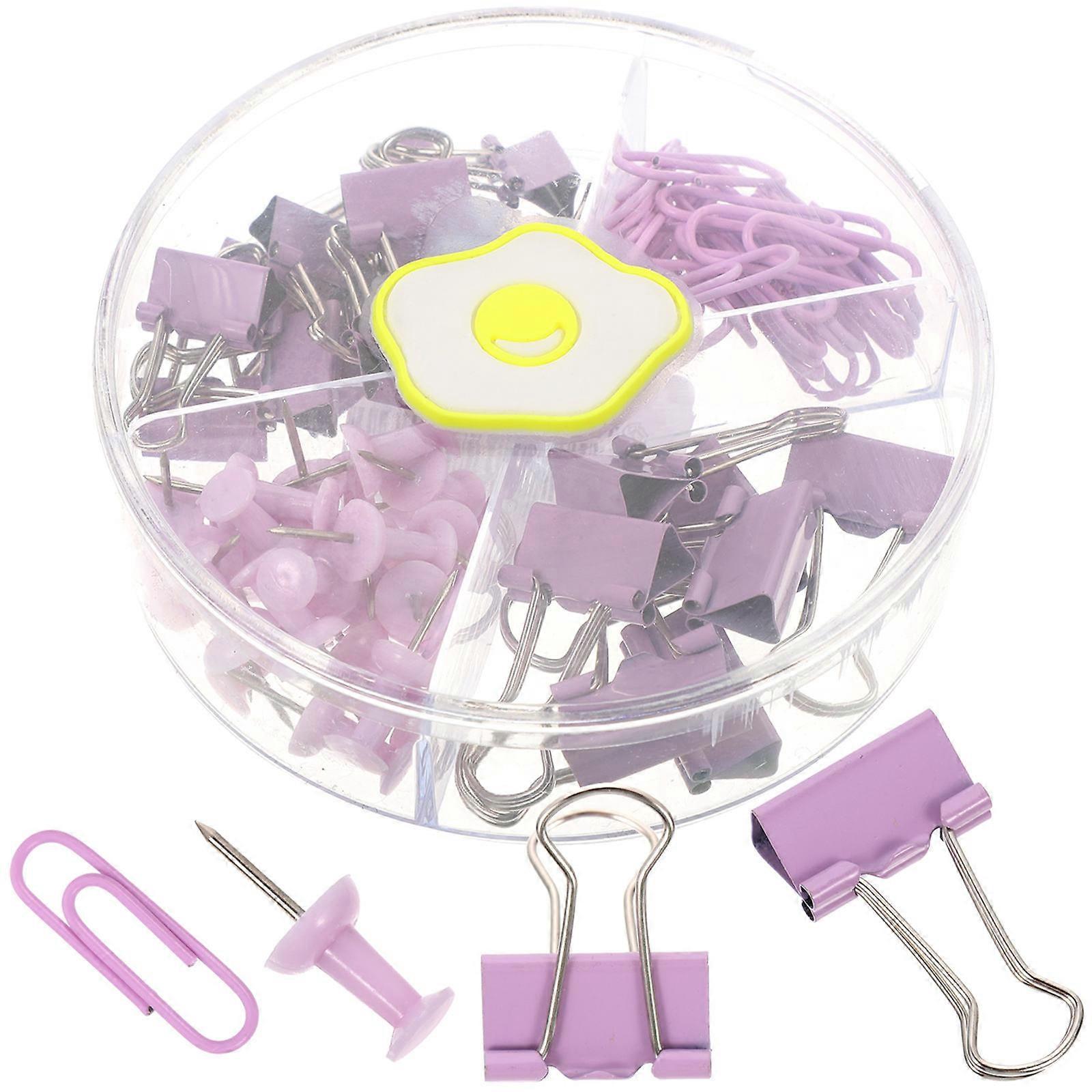 Multi-Function Paper Clips Set Office Supplies Students Binding Paper Holding Notes 1Set