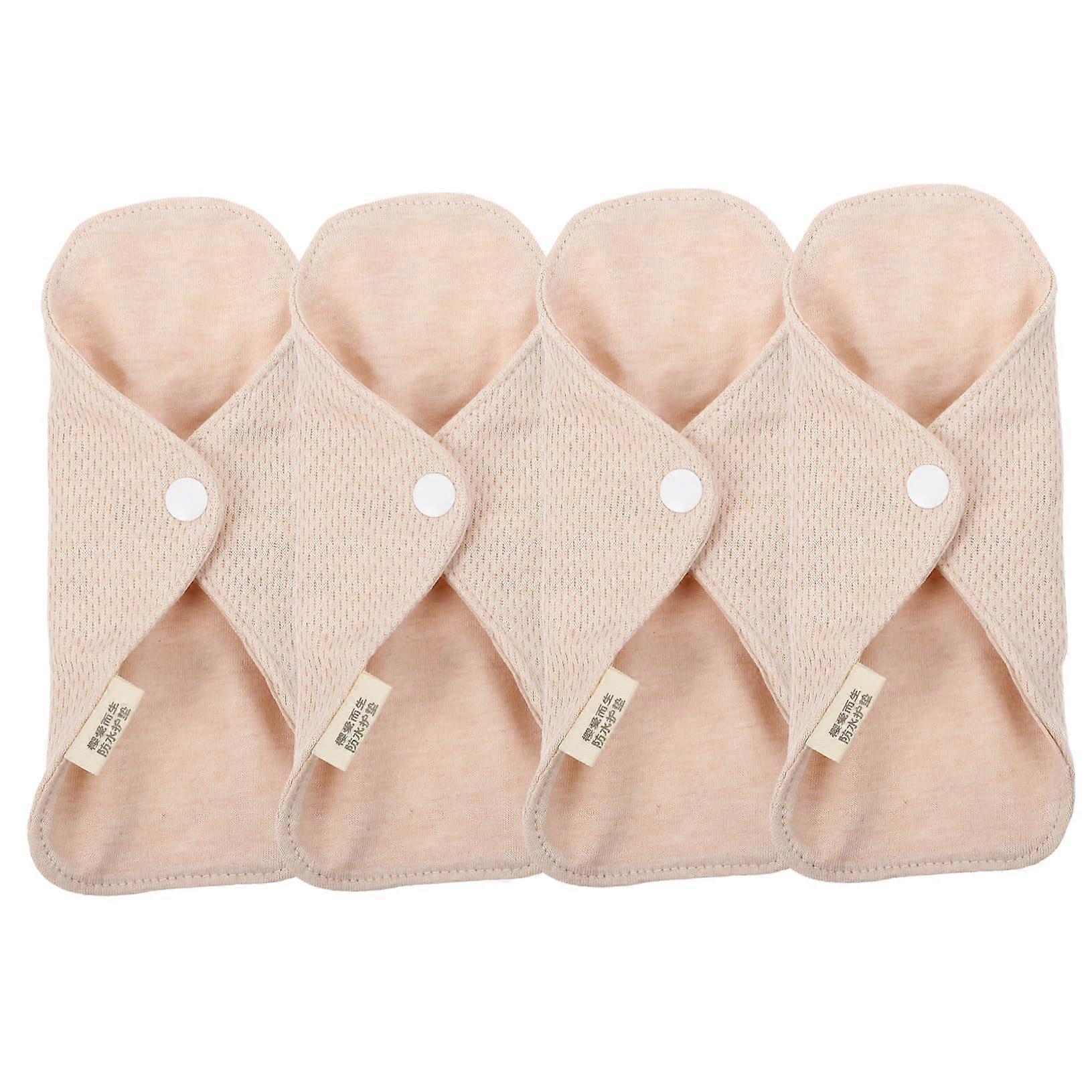 Menstrual Pads for Women, Reusable Cotton Napkins, Pack of 4, Soft and Absorbent for Everyday Use