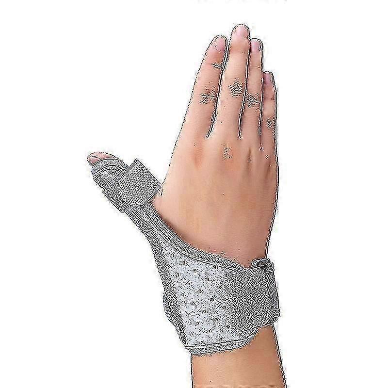 Lightweight and Breathable Thumb Spica Splint for Pain Relief, Ideal Stabilizer for Thumb and Wrist Injuries, Suitable for Carpal Tunnel Syn