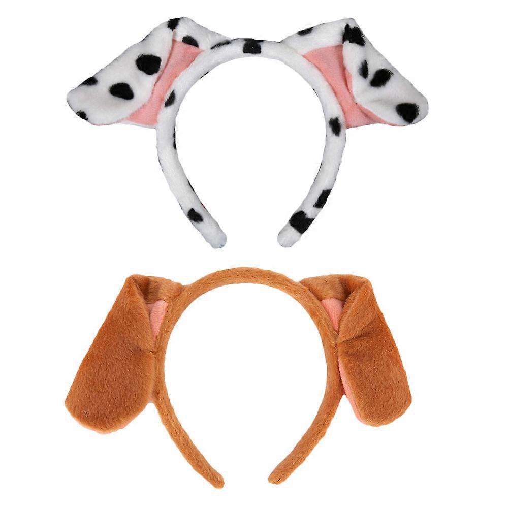 Here's a refined and professional product description based on the title you provided:
**2pcs Animal Design Headbands with Dog Ears – Adorable