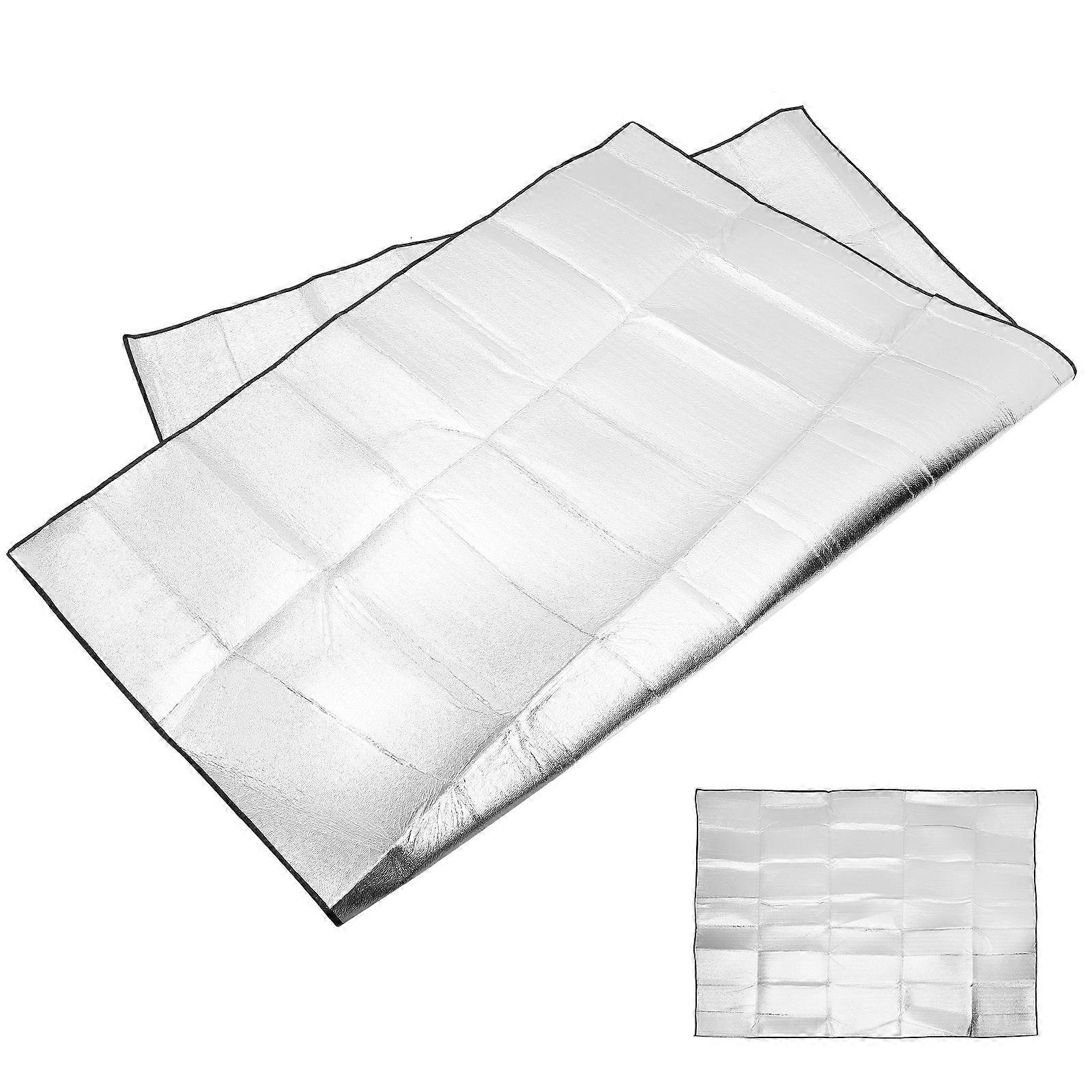Multi-functional Picnic Mat Insulation Blanket for Hiking Biking Family Foam Aluminum Film 1Set