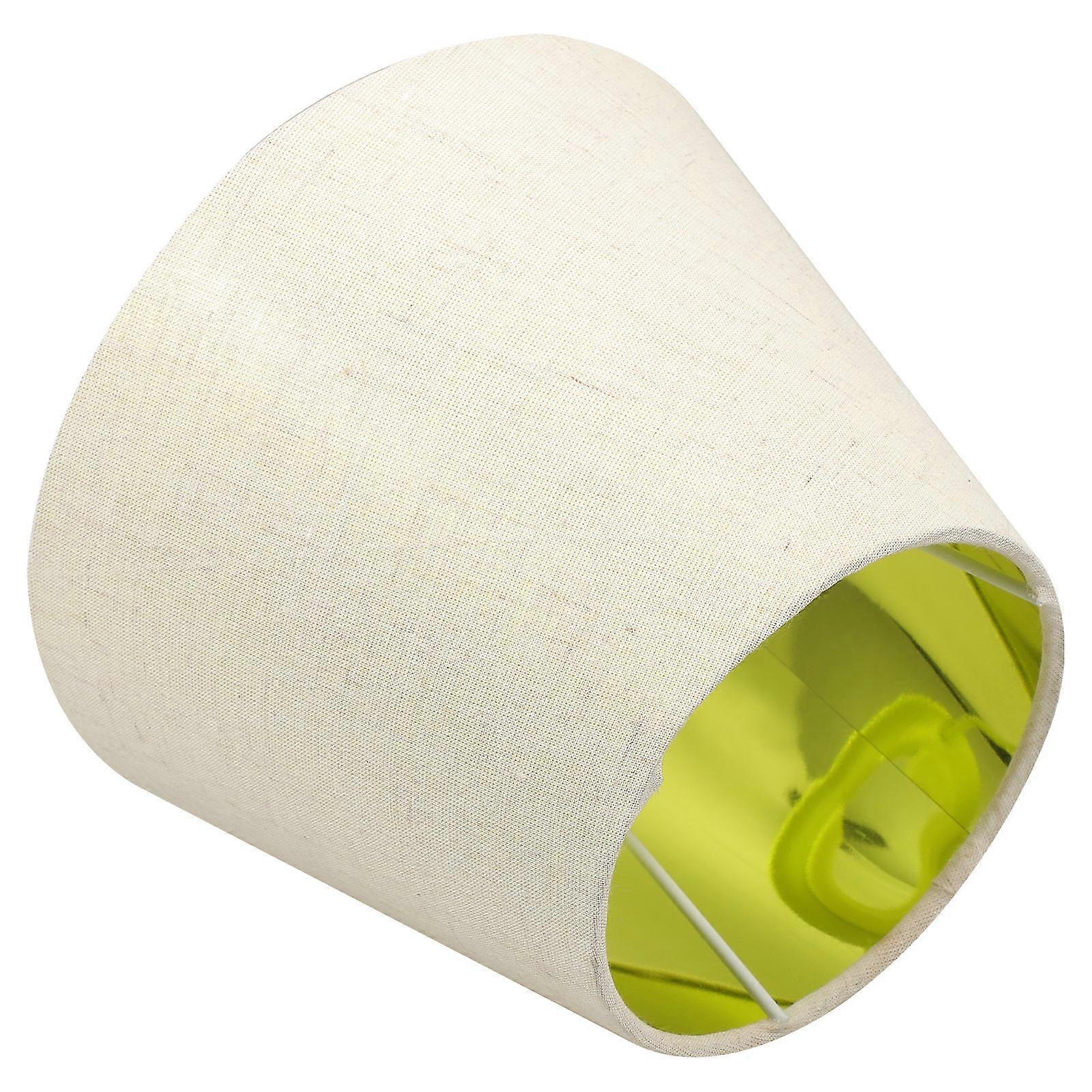Fabric Lampshade for Table Lamp and Floor Light Simple Style Light Green 17.00X13.00X11.00CM Decorative Lighting 1Pack
