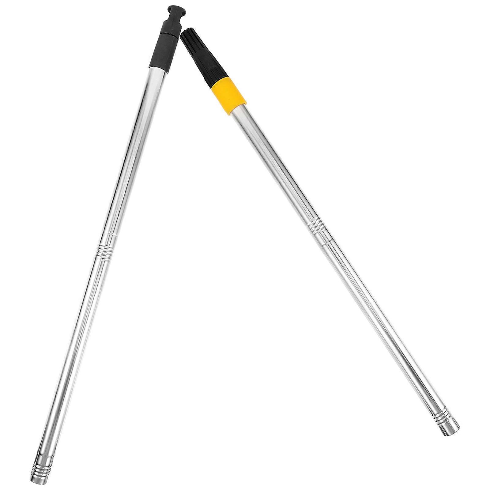 Επέκταση Pole Paint Roller Brush Poles Ανοξείδωτο ατσάλι Επαγγελματίες Ιδιοκτήτες σπιτιού 1 σετ