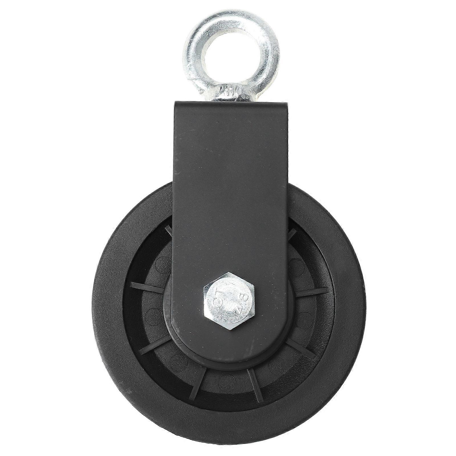 Ρόδα τροχαλιών γυμναστικής τροχαλιών 15.5x8.8cm γυμναστηρίων για το εμπορικό Υποστήριγμα 1Set 1Set σχήματος U έλξης σχοινιών κέντρων γυμναστικής