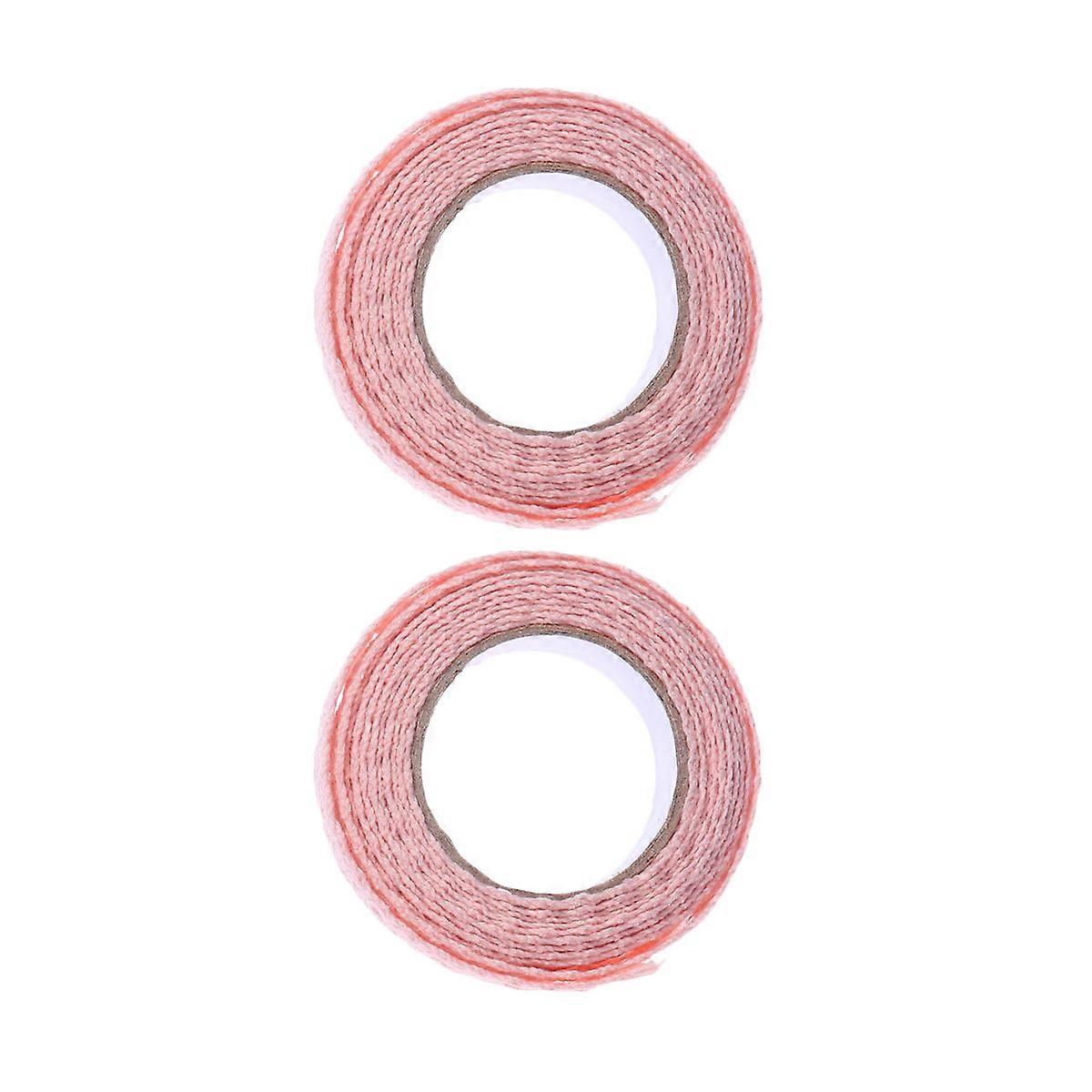 Lace Tape For Crafts White Pink Adhesive Tape Diy Craft School Use 2Pcs