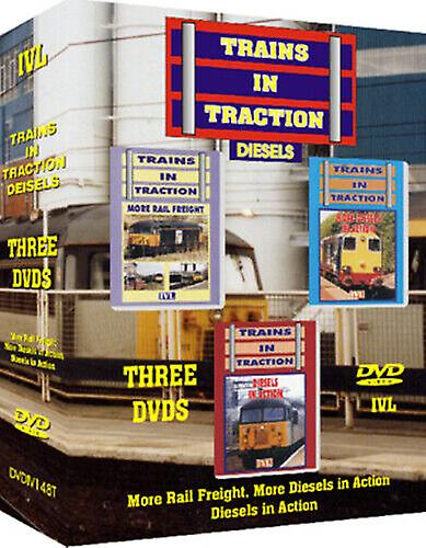 Trains in Traction Diesels DVD (2006) cert E 3 discs - Region 2