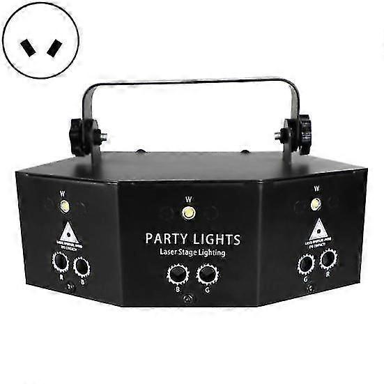 Disco Lamp Remote Control High-brightness Creative 9-Eye Laser Stage Light for Party