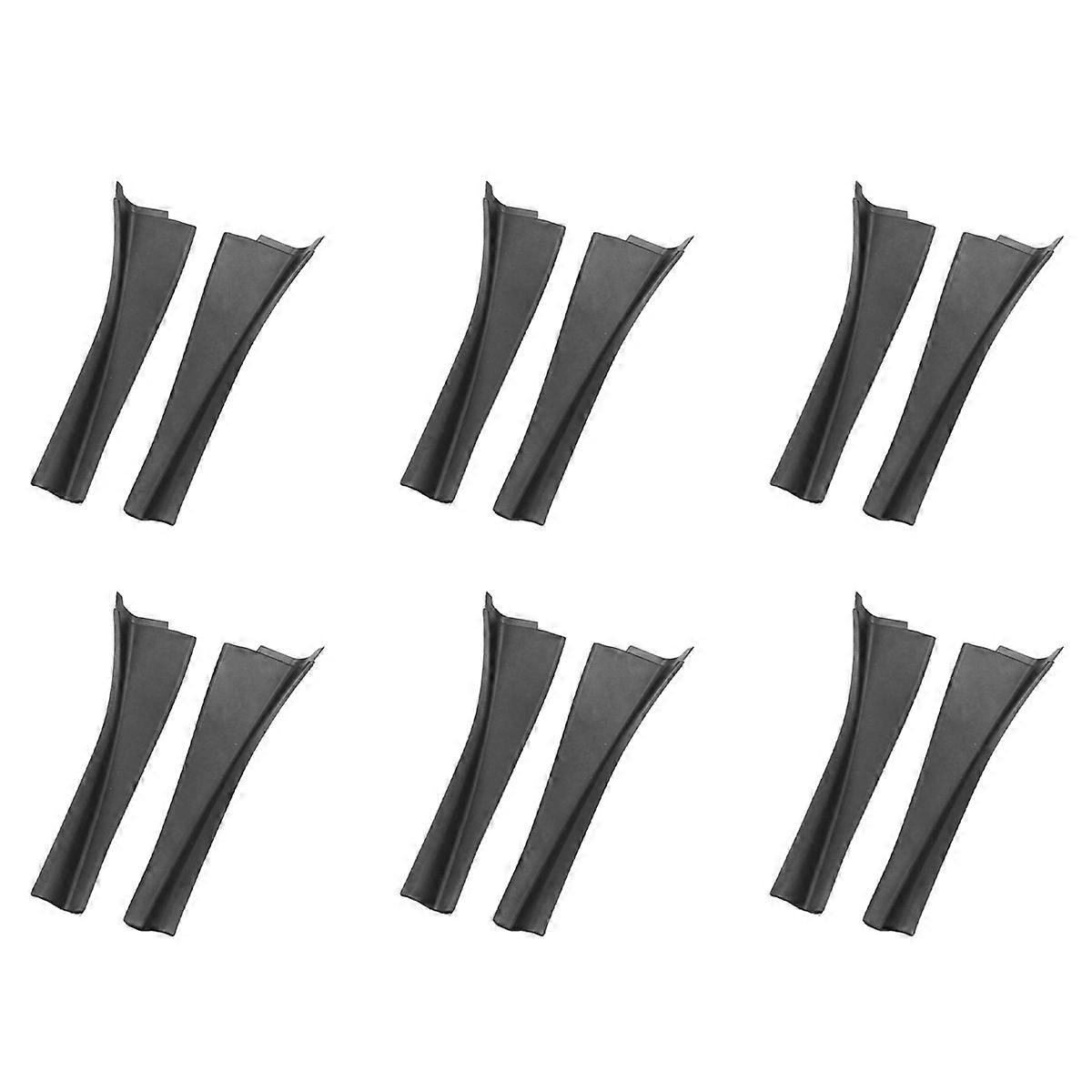 Car Front Windshield Wiper Side Trim Cover Water Deflector Left Right