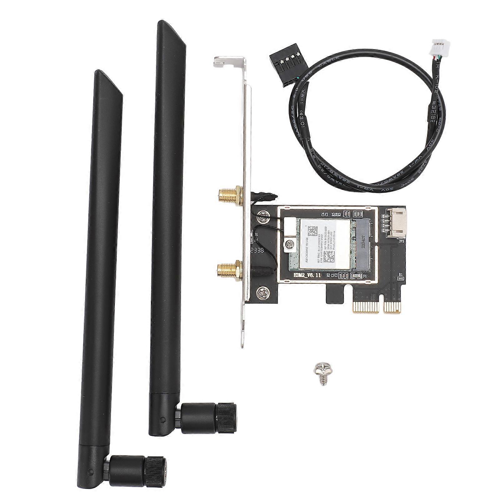 AW CB304NF RTL8821CE PCIe WiFi Adapter 433Mbps 2.4G 5G Dual Band Bluetooth 4.2 802.11AC PCIE Wireless Network Adapter