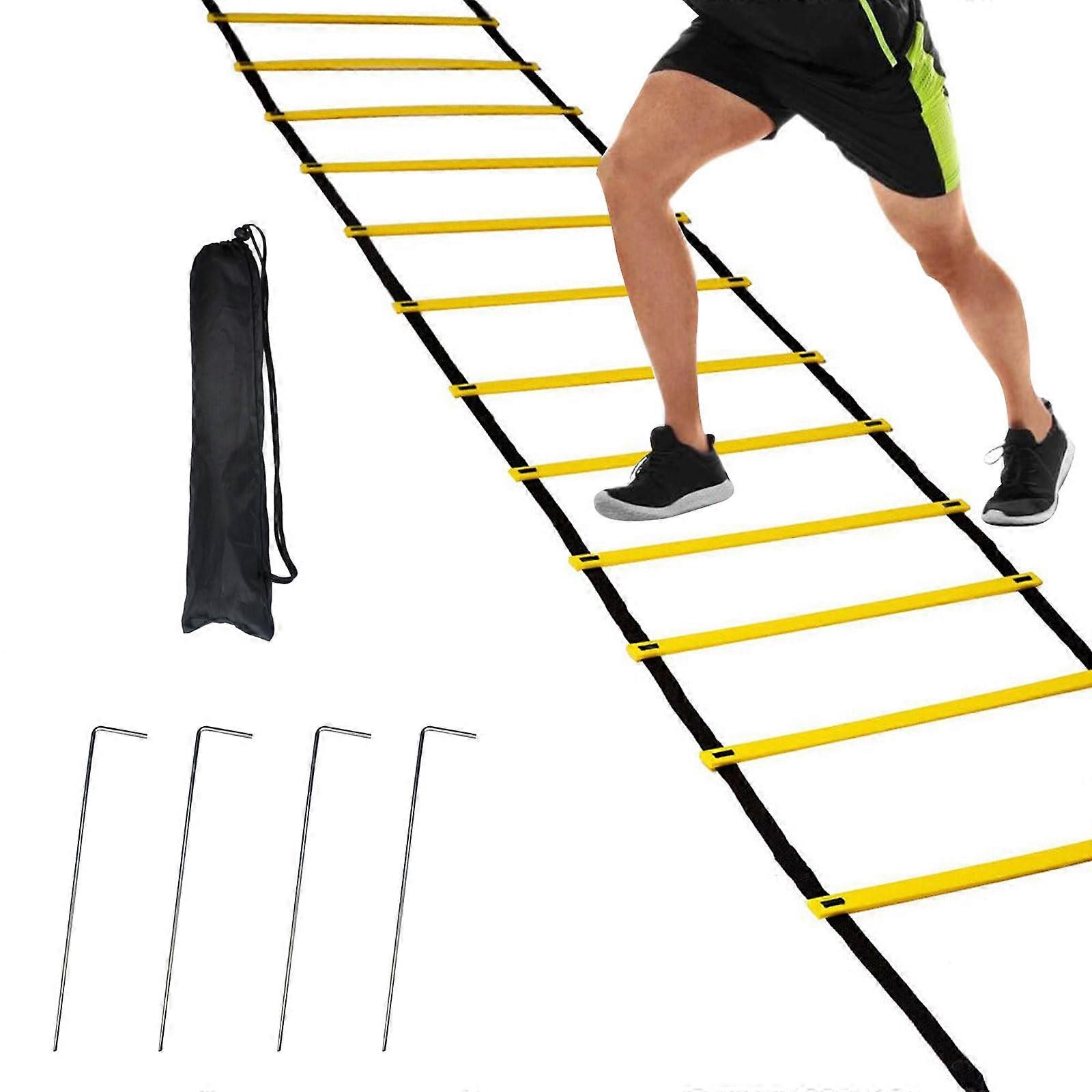Adjustable Coordination Ladders for and Adults, Football Training