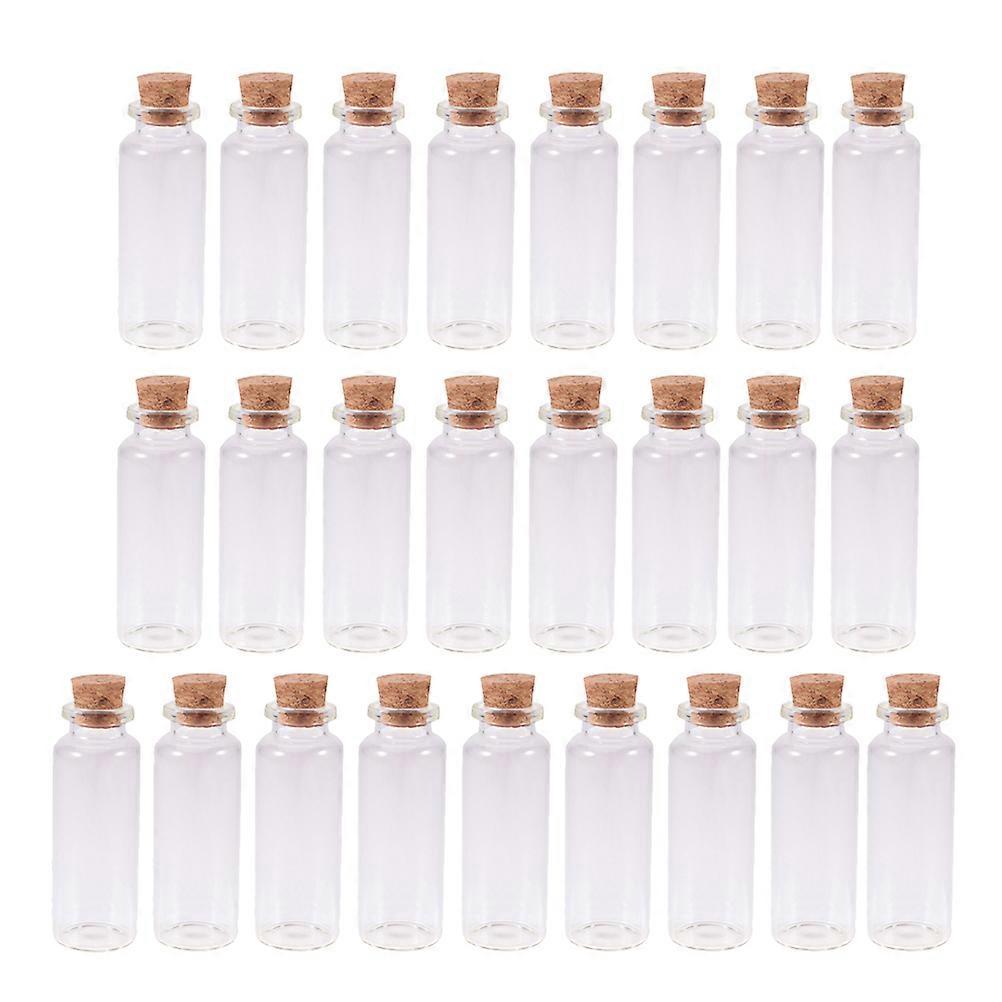 Mini Jam Jars Small Glass Jars for Craft Accessories Crafting 7X3CM Storage 25Pcs
