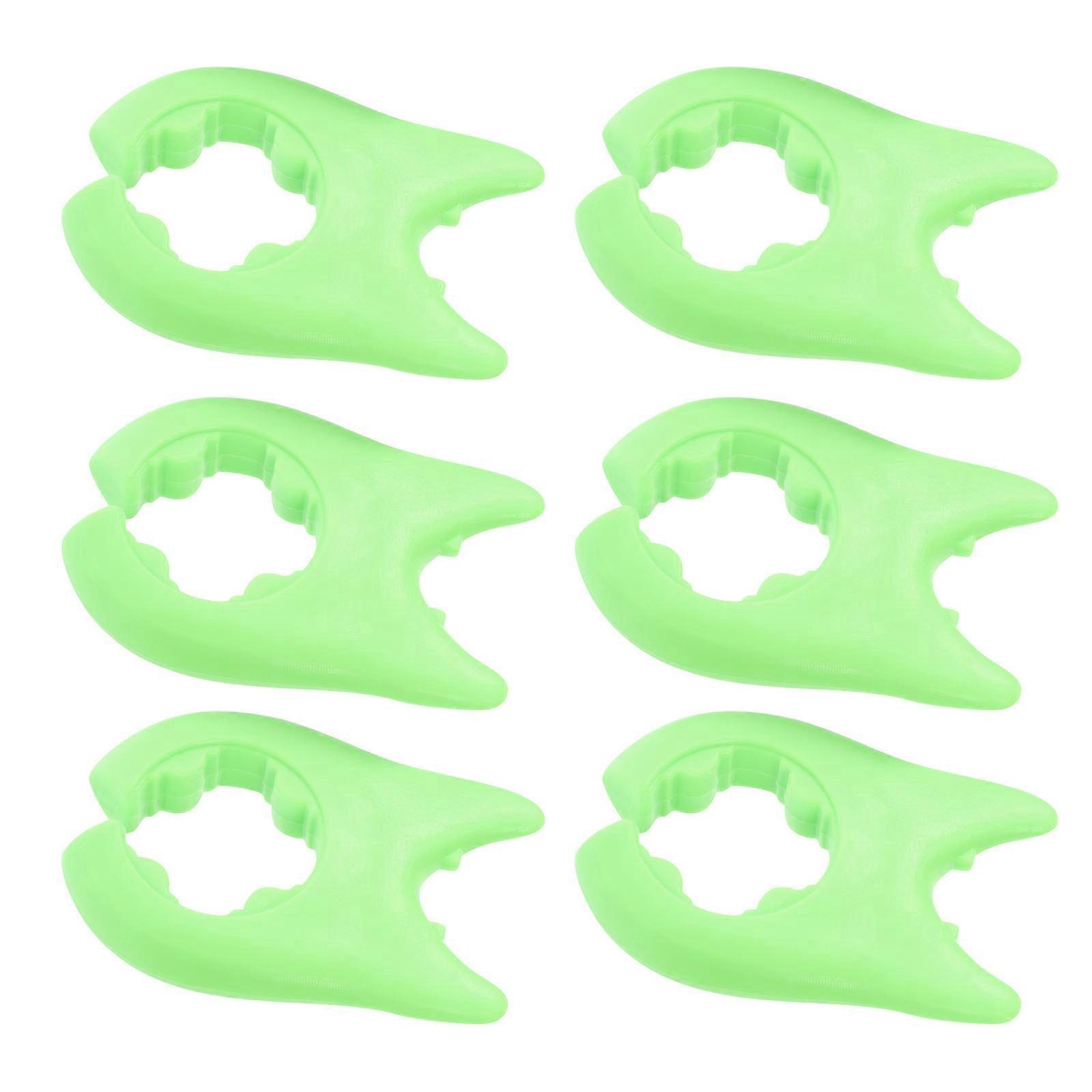 Silicone Spill-Proof Lid Lifter Multi-Functional Design Kitchen Tools 6Pcs