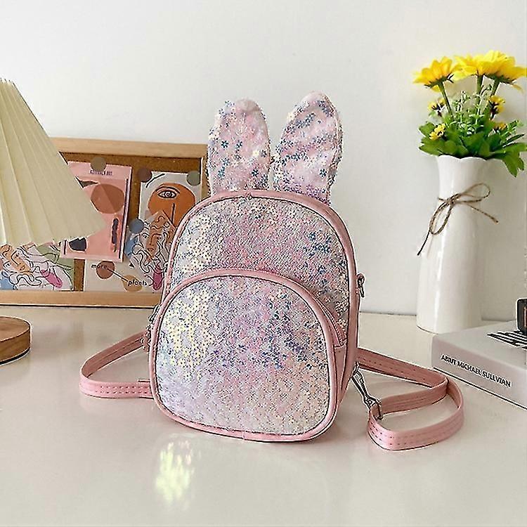 PU Children Sequin Girls Single-shoulder Bag