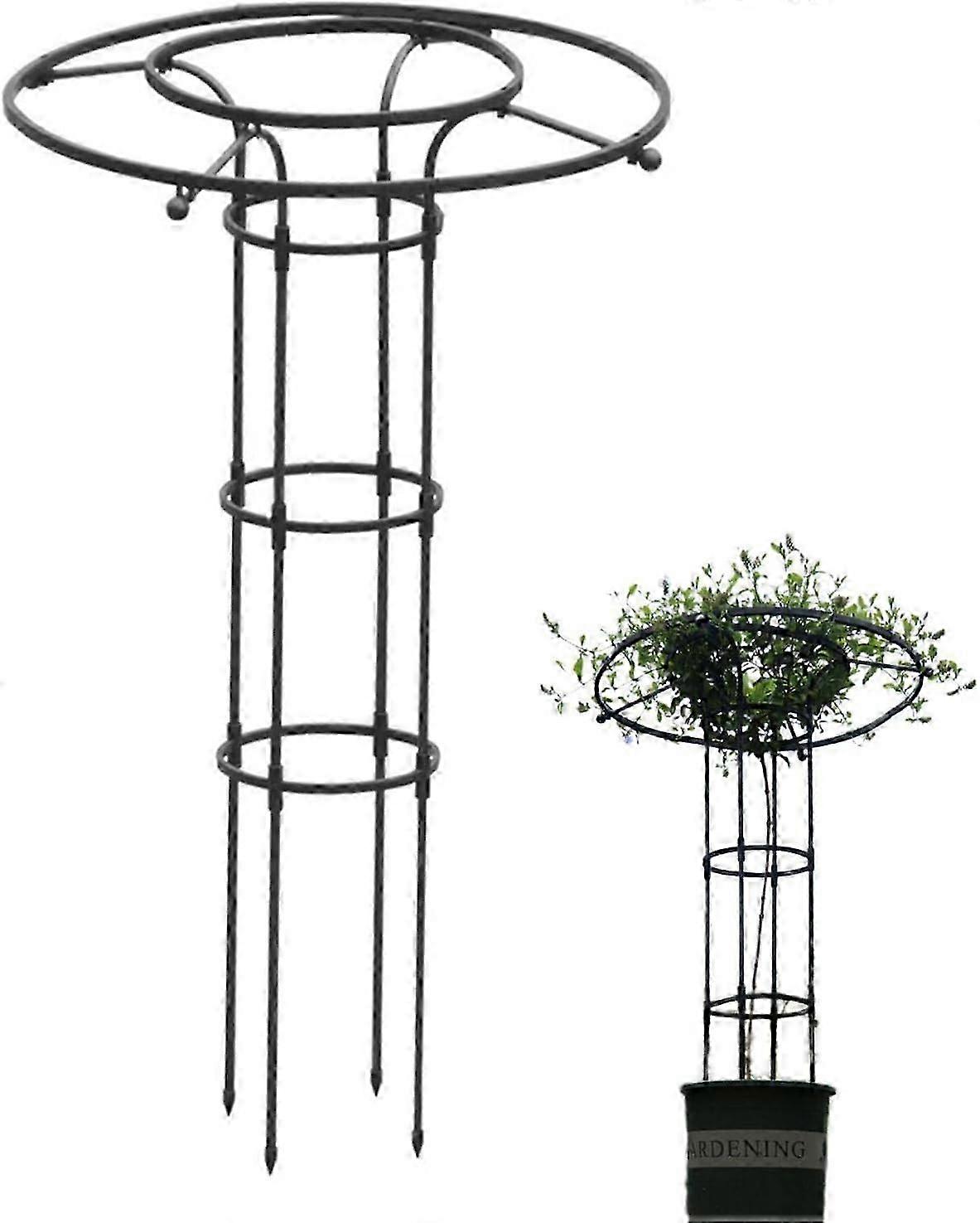 Garden Trellis for Climbing Plants, Umbrella Vertical Plant Support for Flowers, Vegetables, and Vines