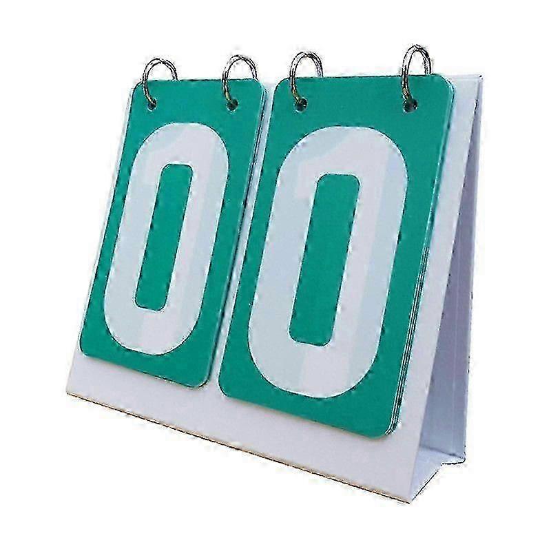 Two-Digit Flip Number Scoreboard for Basketball Competitions