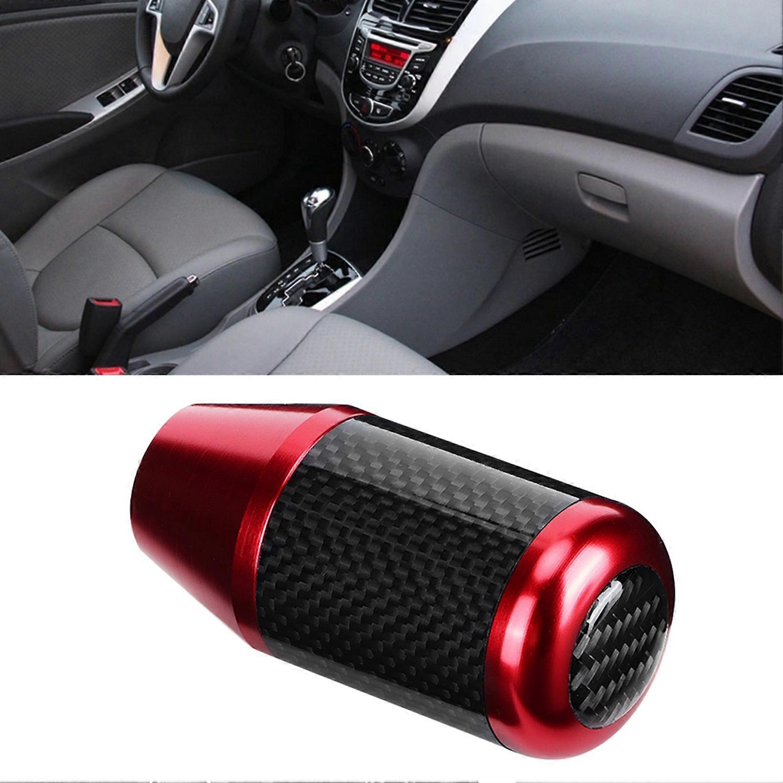 0.47in Black Screw Aluminum Alloy Car Modified Aircraft Joystick t handle Shift Head Gear Knob