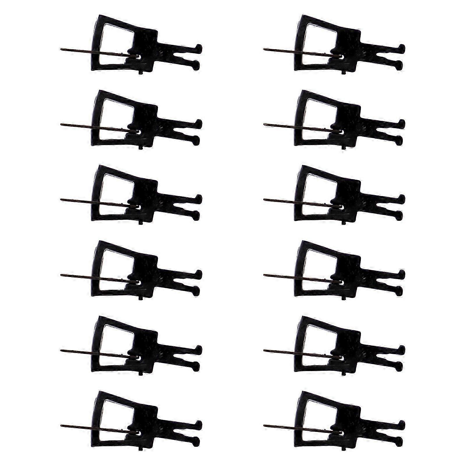 12Pcs Model Trains HO Scale Coupler Hooks Hobby Train Accessory for 1:87 DIY