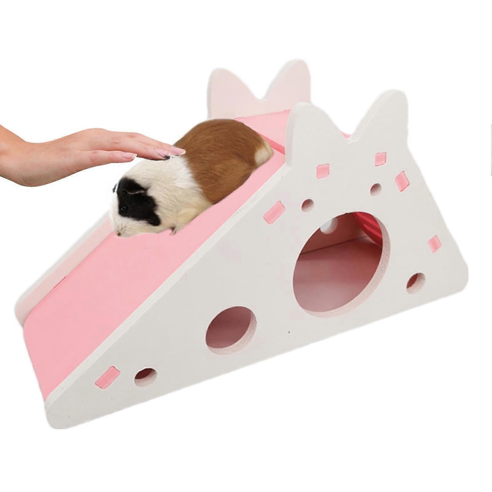 Hamster Staircase Play Toy Hamster Slide Hamster House Hideaway Hamster Cage Hideout Small Pet Activity Toy