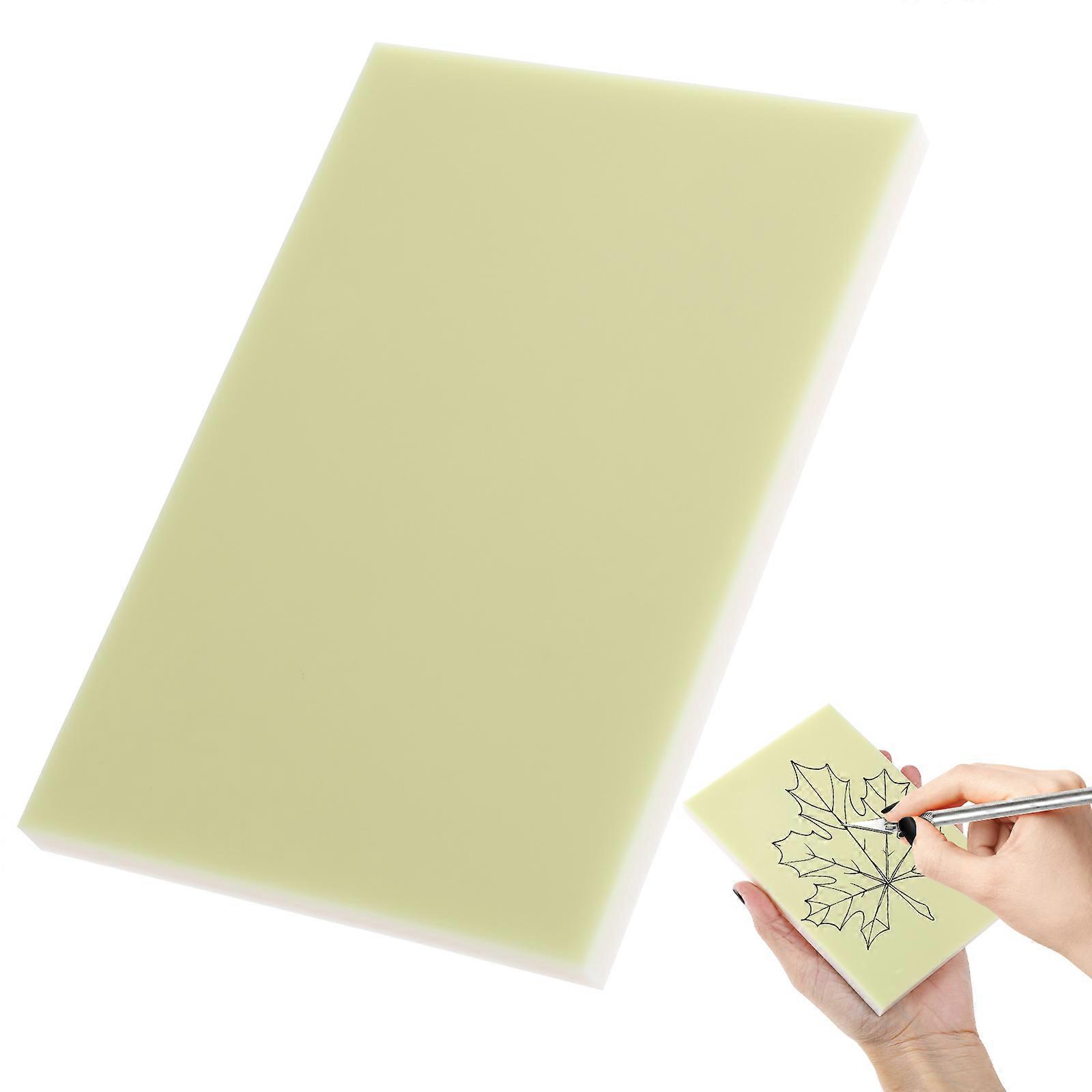 Carved Block Diy Craft Supplies For Studio Themed Medals Random Color 1Set