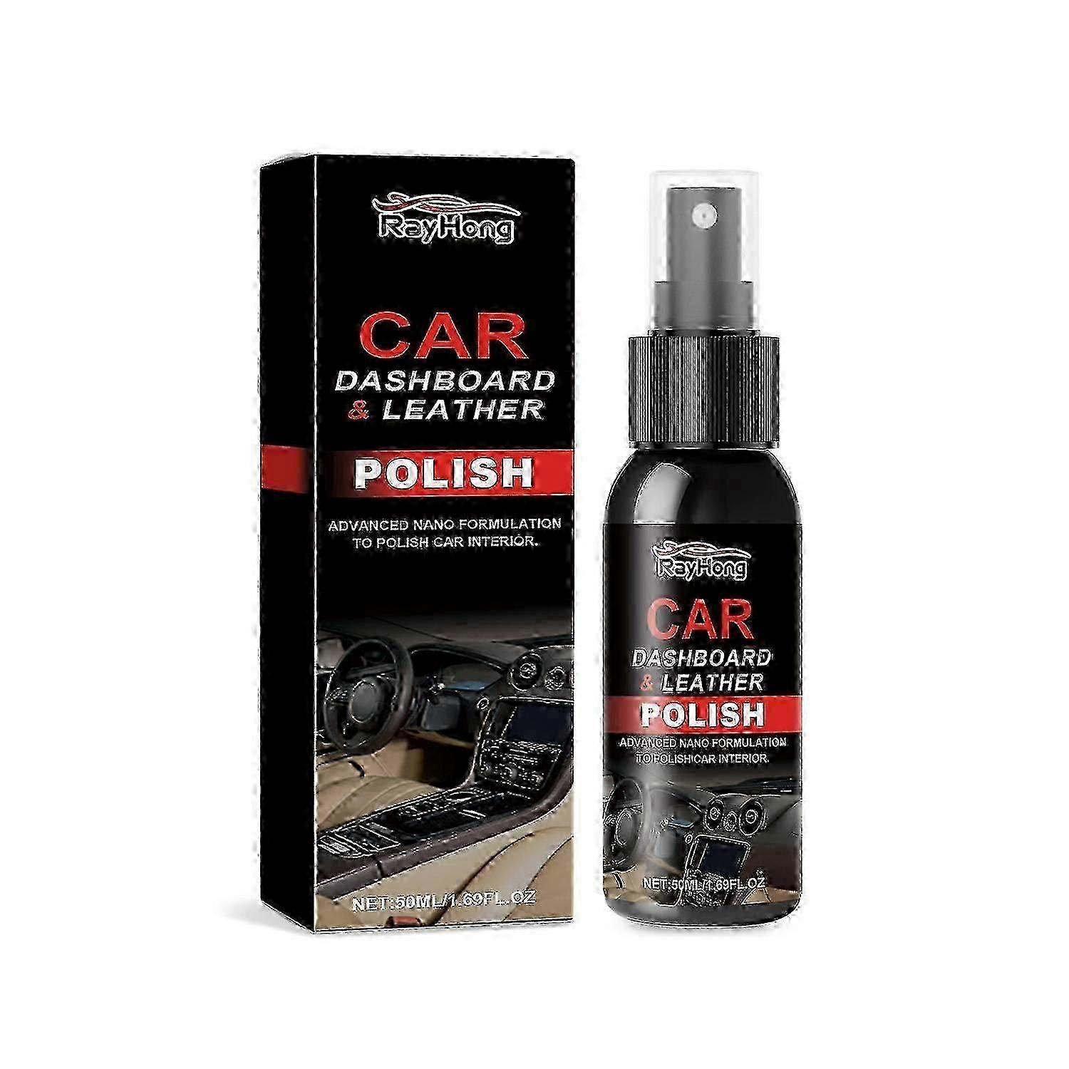 Rayhong Instrumentpanel Läder Poleringsmedel, Dammrengöring Dekontaminering Noll dammadsorption