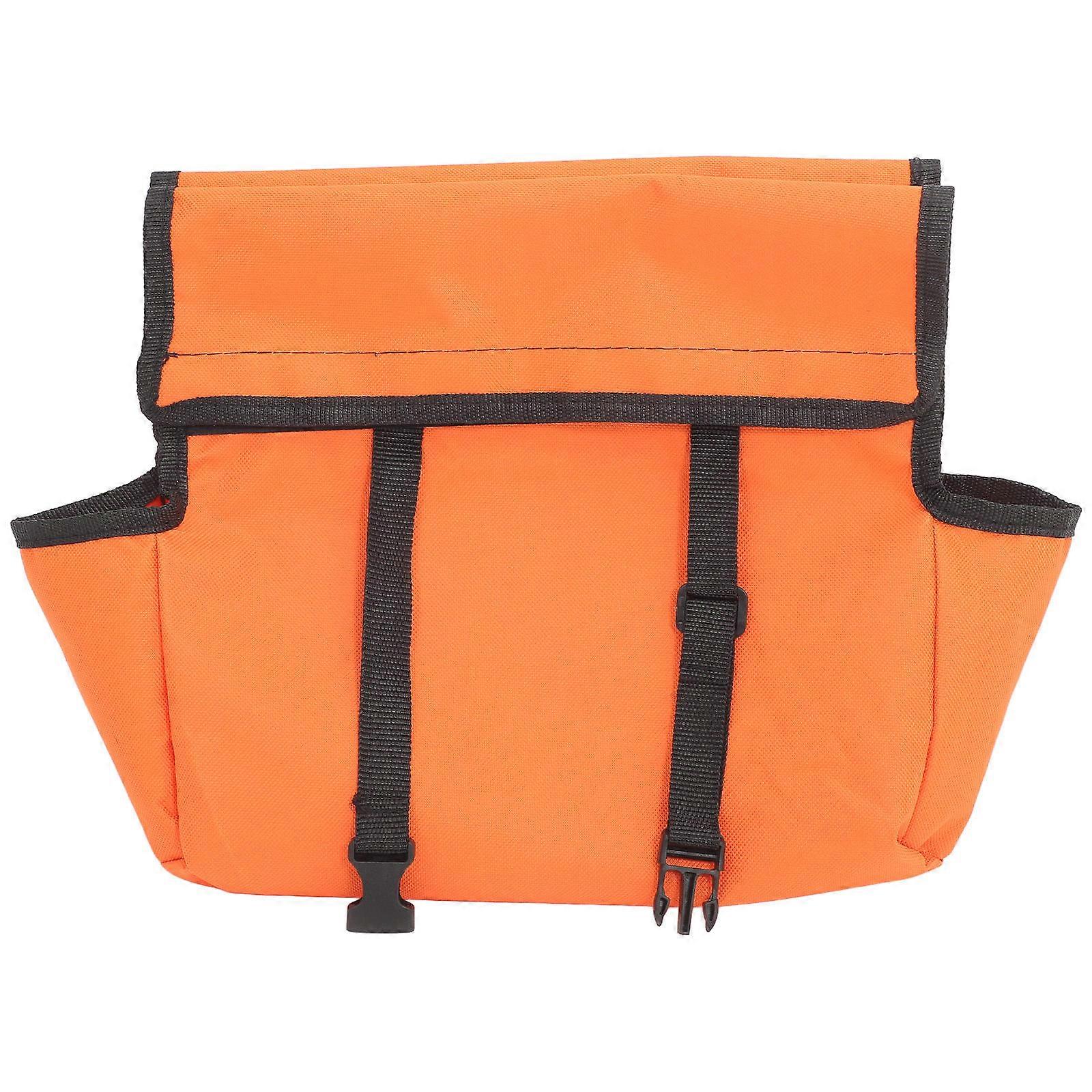 Telescoping Ladder Tool Storage Pouch Durable Hanging Tool Bag for Organizing Wrenches, Screwdrivers, and More with Heavy Duty Cloth Material for
