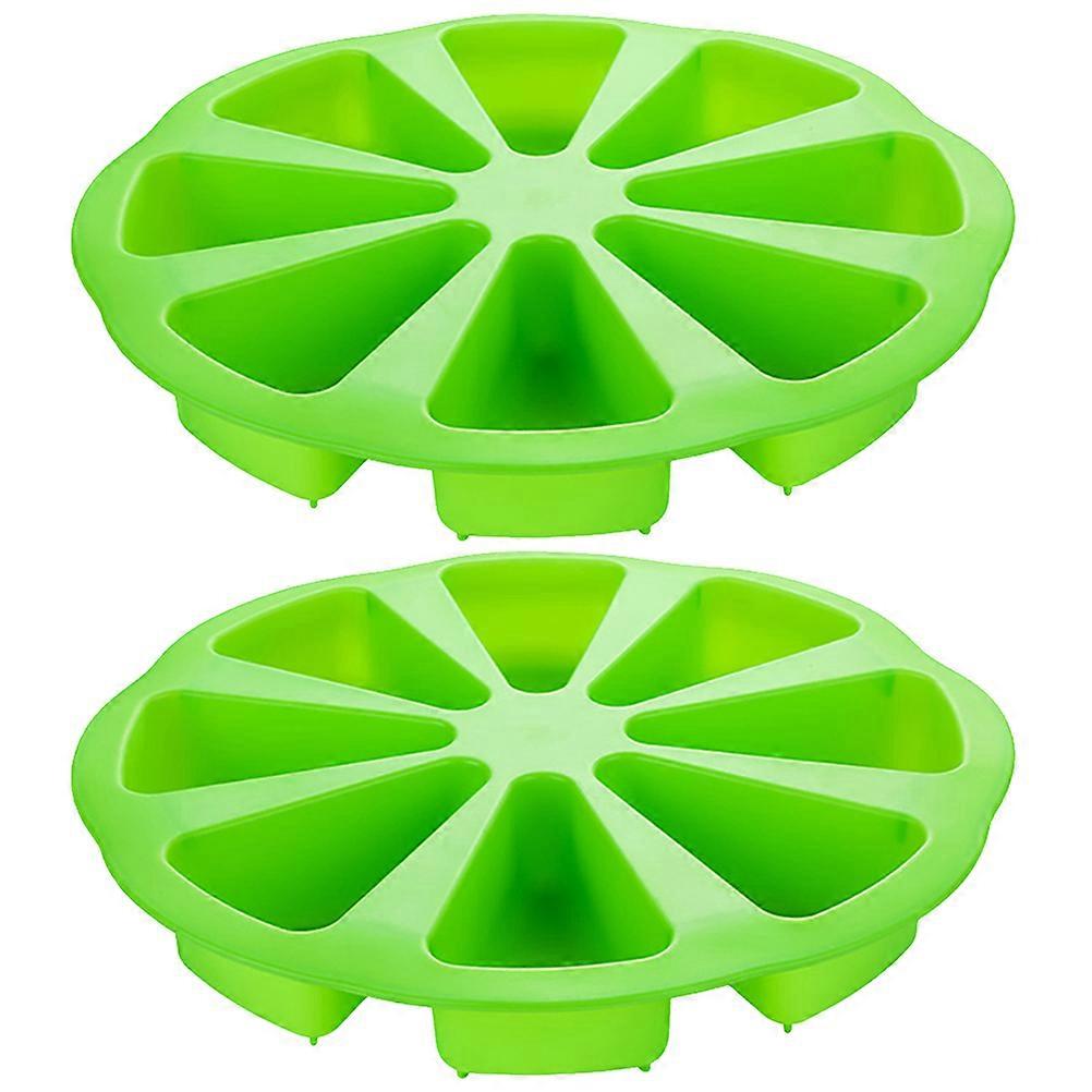 Round Cake Baking Pan present Orange Shape 27X27CM Gathering Baking Tool 2Pcs