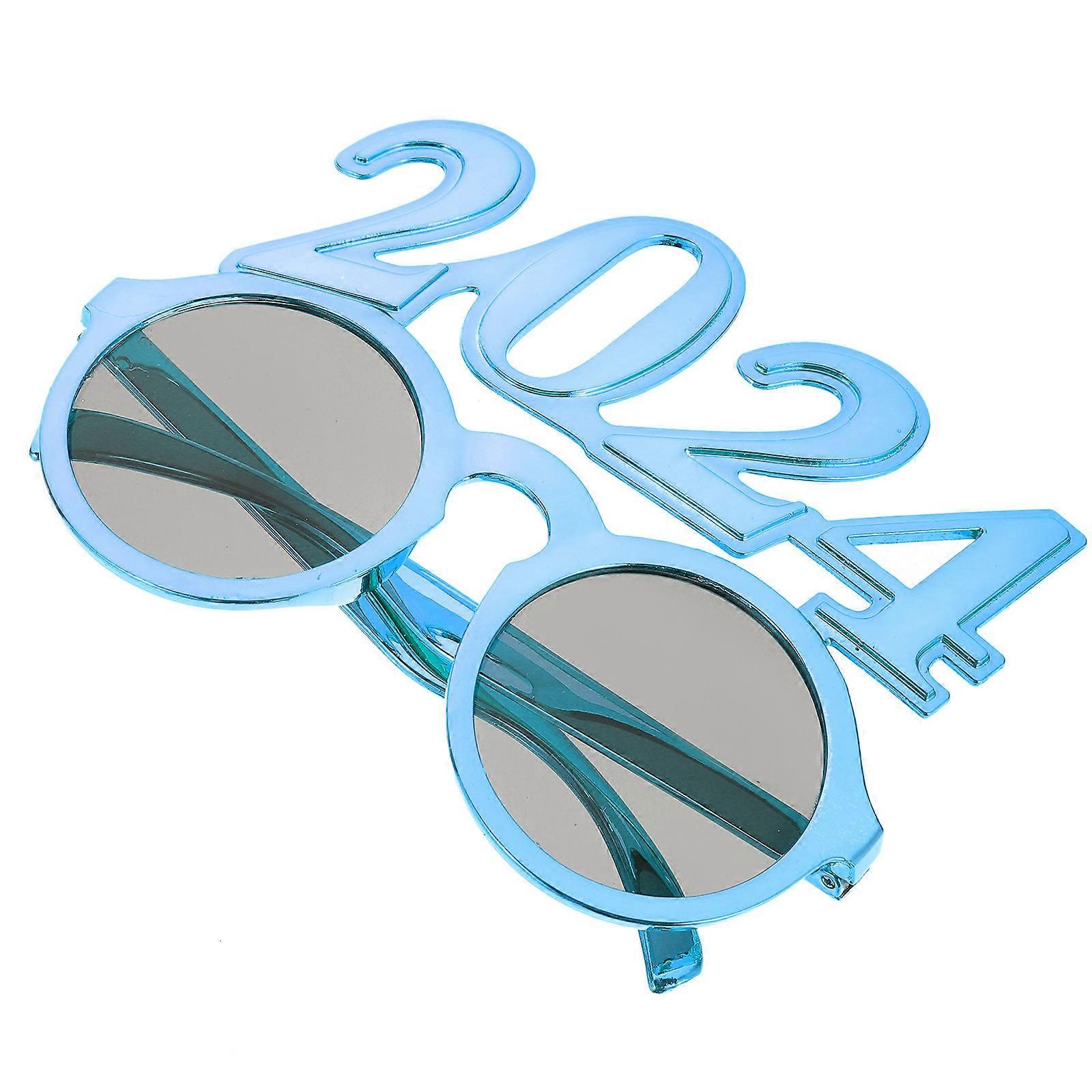 Funny Glasses For New Year Party Style Novelty Design Eyewear PC Material 1Set