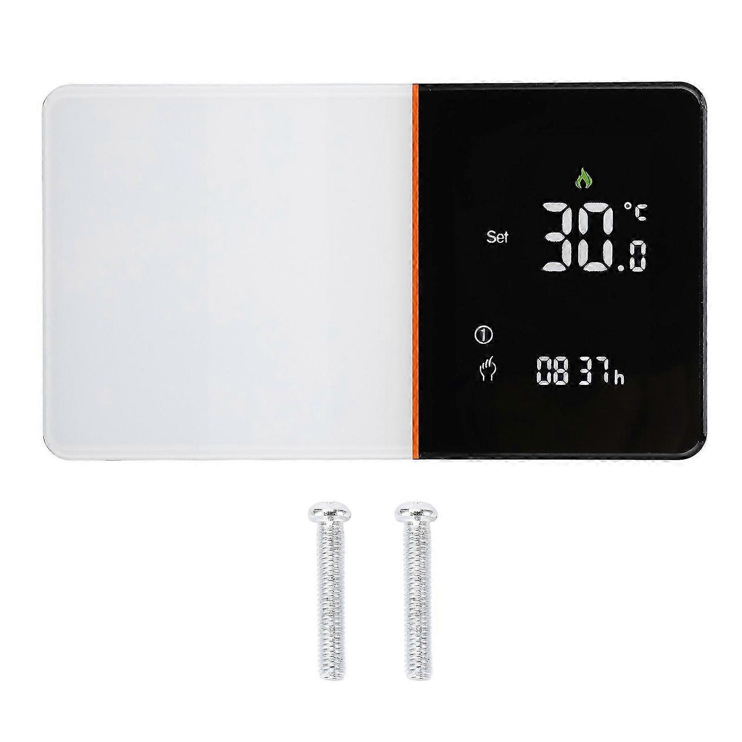 WiFi Thermostat APP Control LCD Display Smart Floor Heating Temperature Controller 5+1+1 6 Periods Programming 95240V 5A