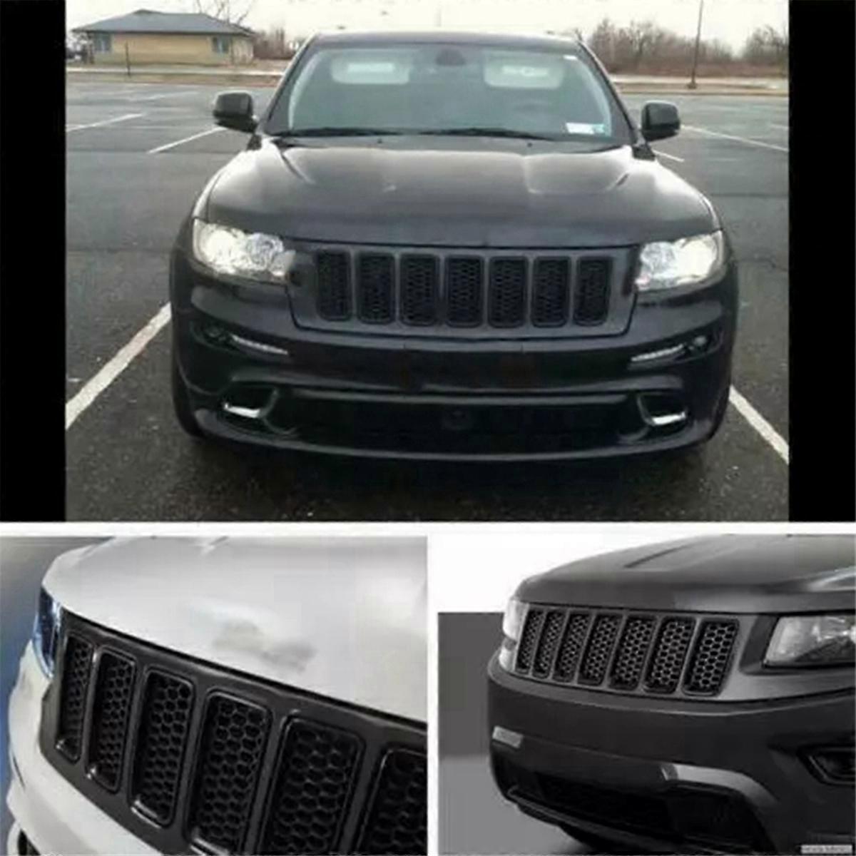 10x Front Grille Insert Ring Mesh Trim Cover Kit for Grand 2014-2016