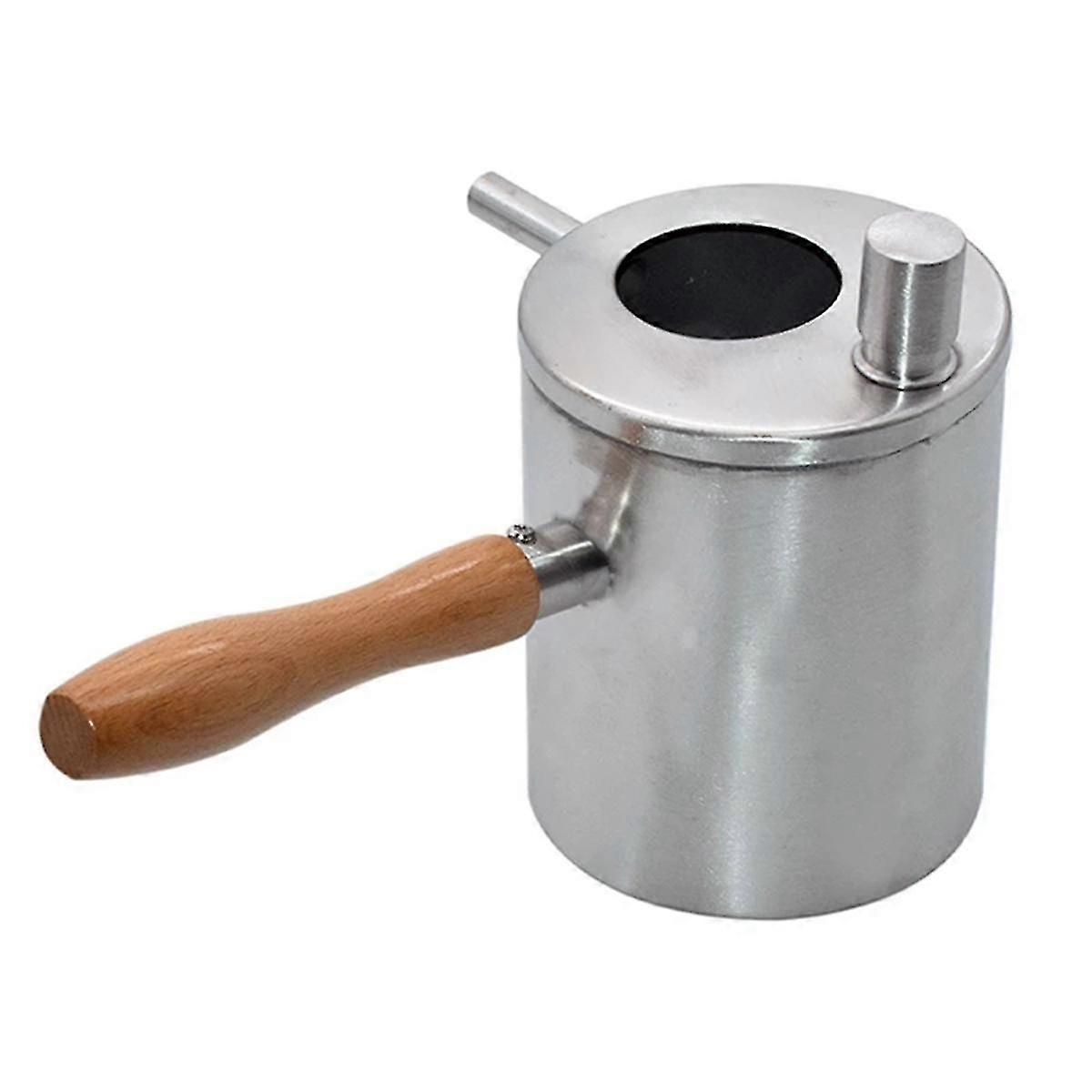 Stainless Steel Beeswax Melting Pot for Candle Making and Wax Boiling Tool