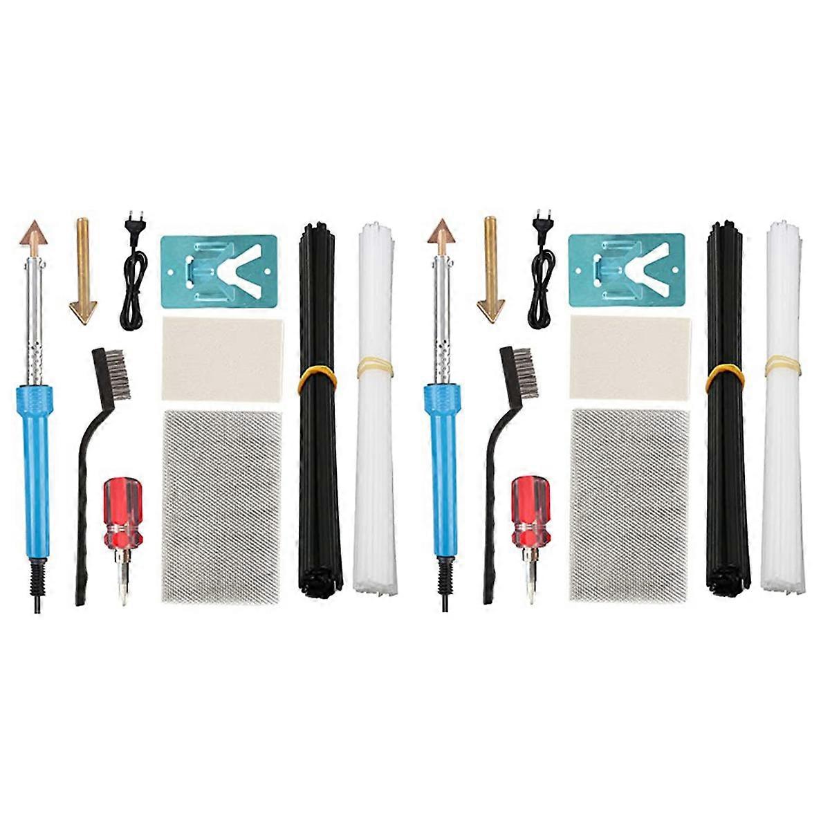 80W Plastic Welding Machine Set Plastic Repair Machine EU Plug