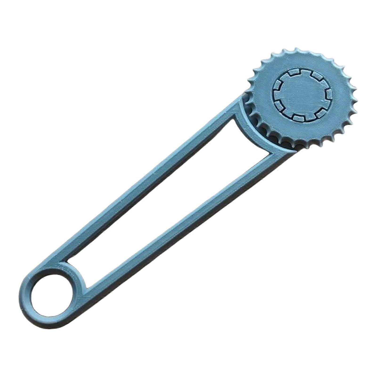 Professional Pattern Perforation Cutter Rotary Cardboard Puncher Tool for Scrapbooking Packaging Laminated Card Stock Blue