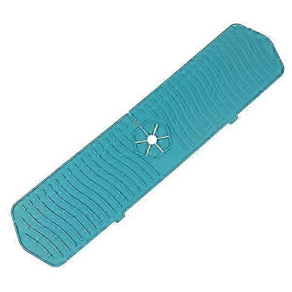 Silicone Faucet Mat Kitchen Sink Splash Guard 35*14.8CM