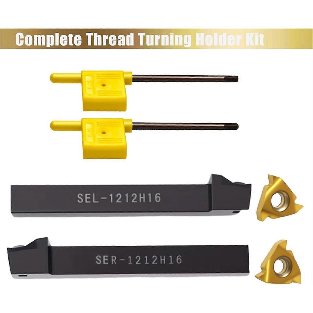 SEL1212H16 + SER1212H16 Tool Holders CNC Thread Turning Holders