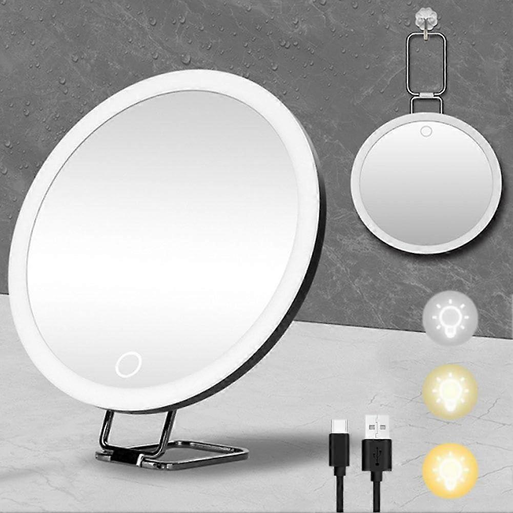 30X Magnifying Mirror, 6 Inch Makeup Mirror, 360° Rotating with 3 Suction Cups
