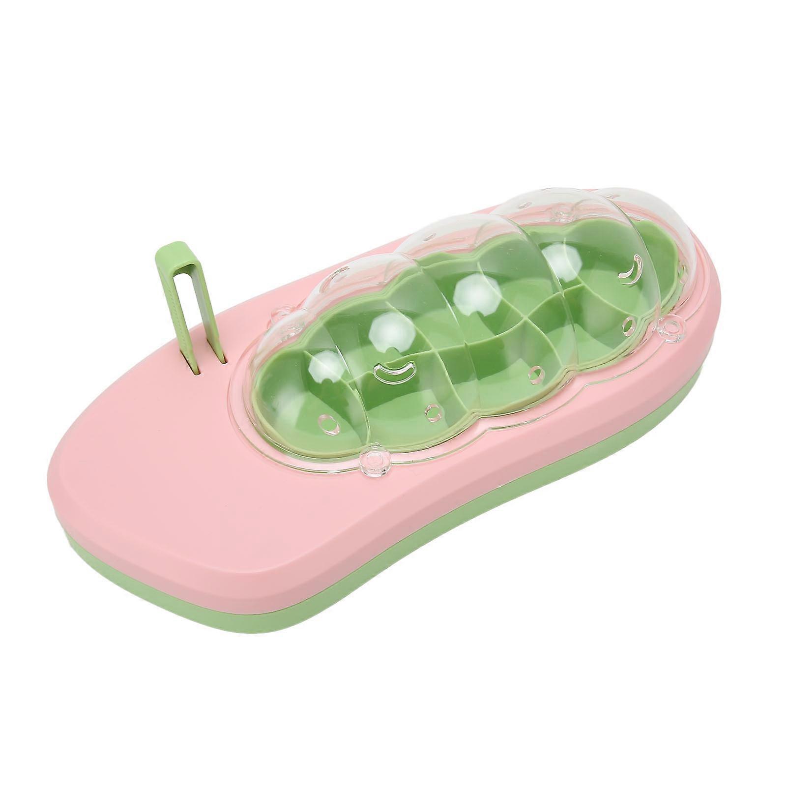 Silkworm Observation Box Educational Silkworm Breeding Space Rearing Bucket with Tweezer for Insect Learning Observation Pink 