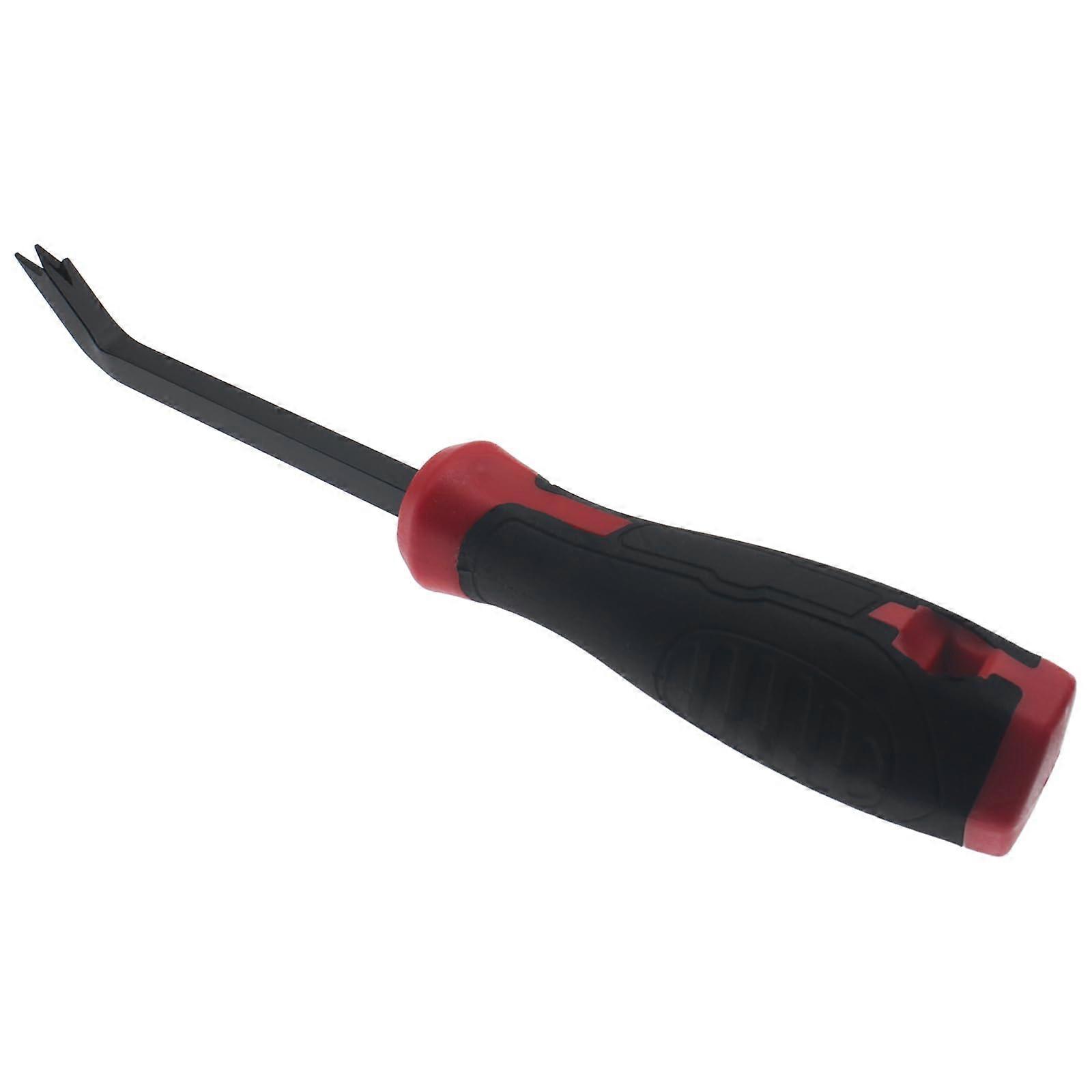 1 x Heavy Duty Nail Puller with NonSlip Handle, MultiPurpose Pry Bar and Staple Remover Tool for Extracting Various Nails