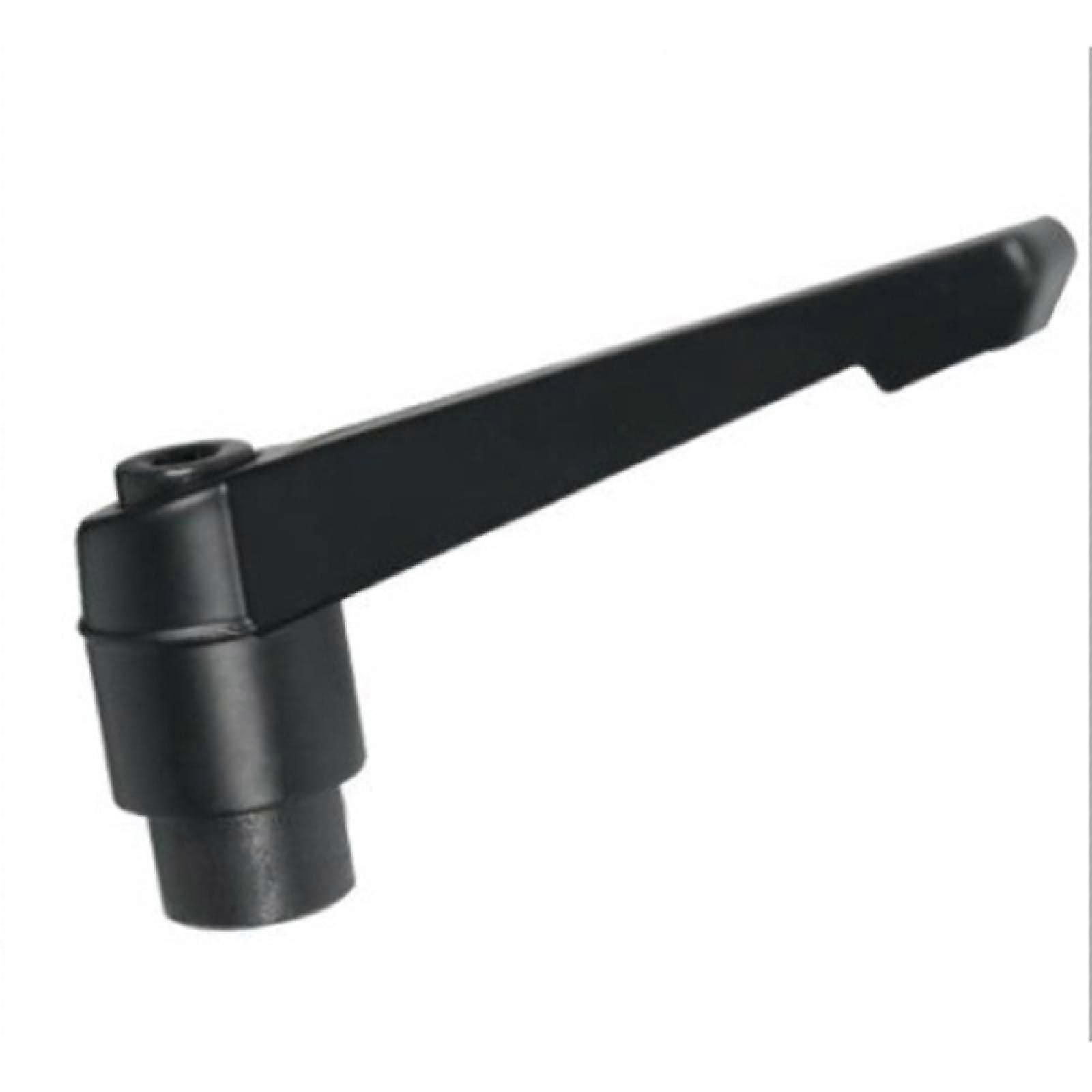 1/2 Piece LShaped Machine Knobs Clamp Lever Handle, M6/M8/M10 Hex Screws Adjustable Clamping Lever Black 1Pc. M6