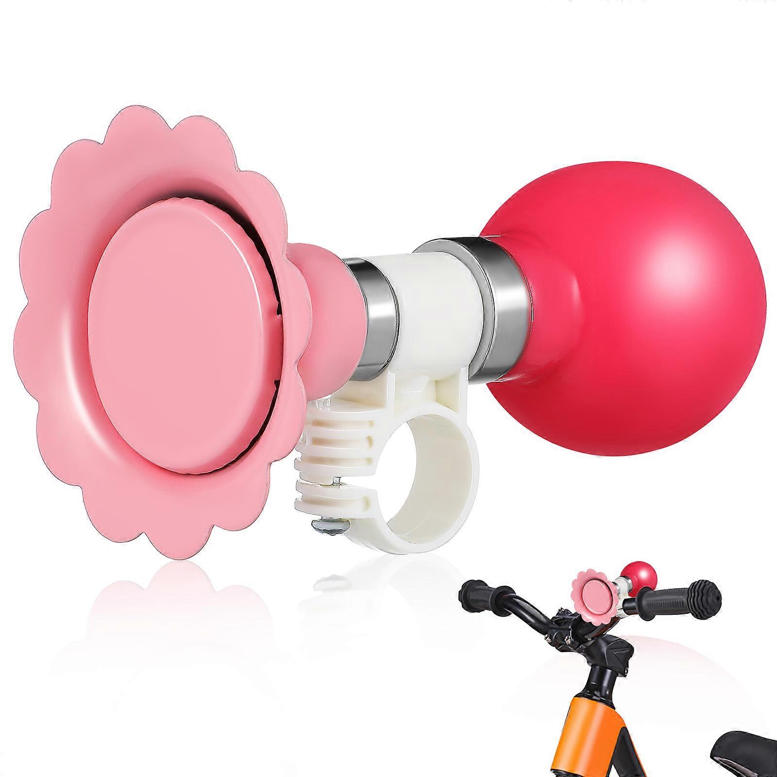 Cute Cartoon Bicycle Handlebar Horn Durable Squeeze Bell for Balance Bikes Loud Sound Safety