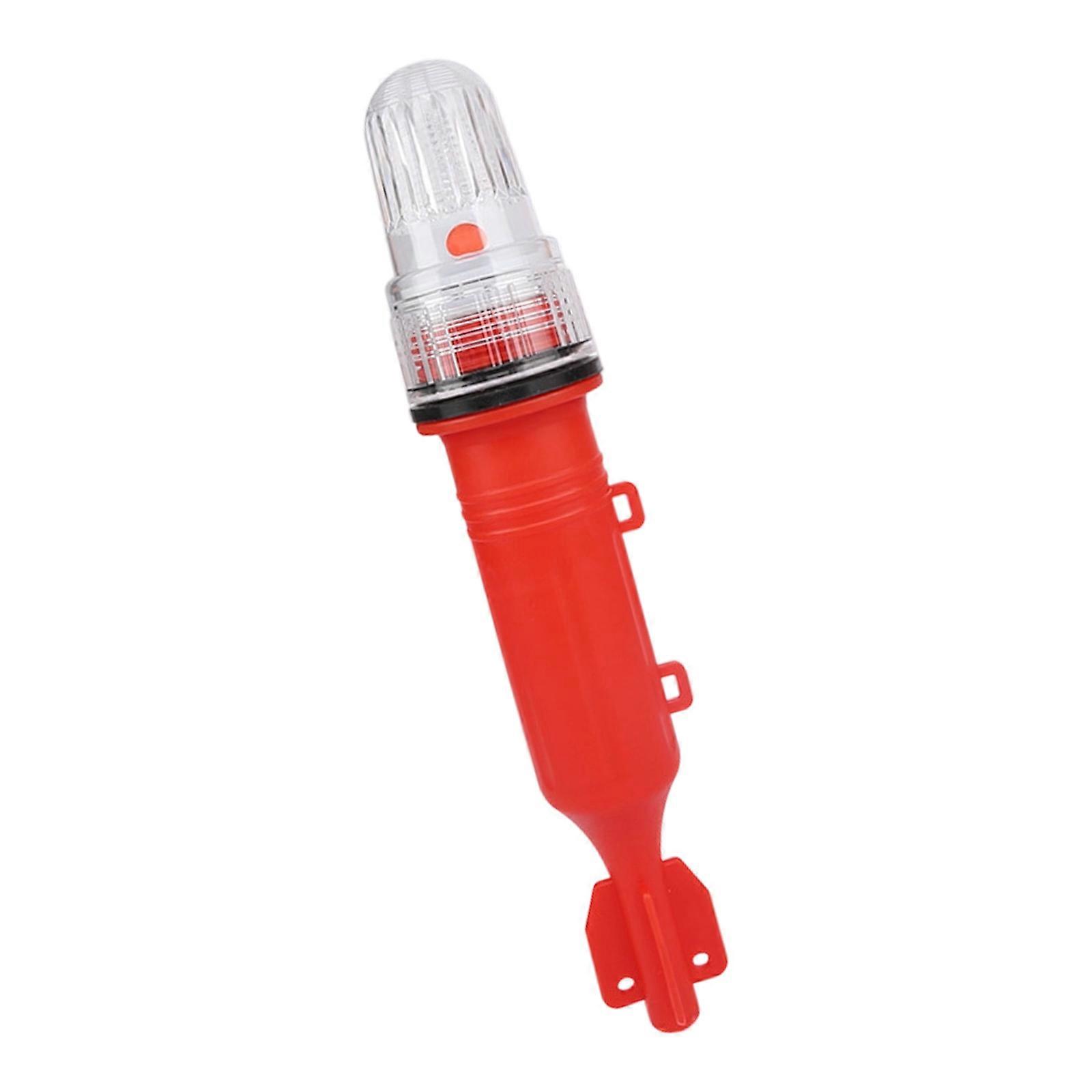 Fishing Lamp Marine Emergency Signal Light Fishing Net Warning Light Yacht Positioning Flashing Light Device Red