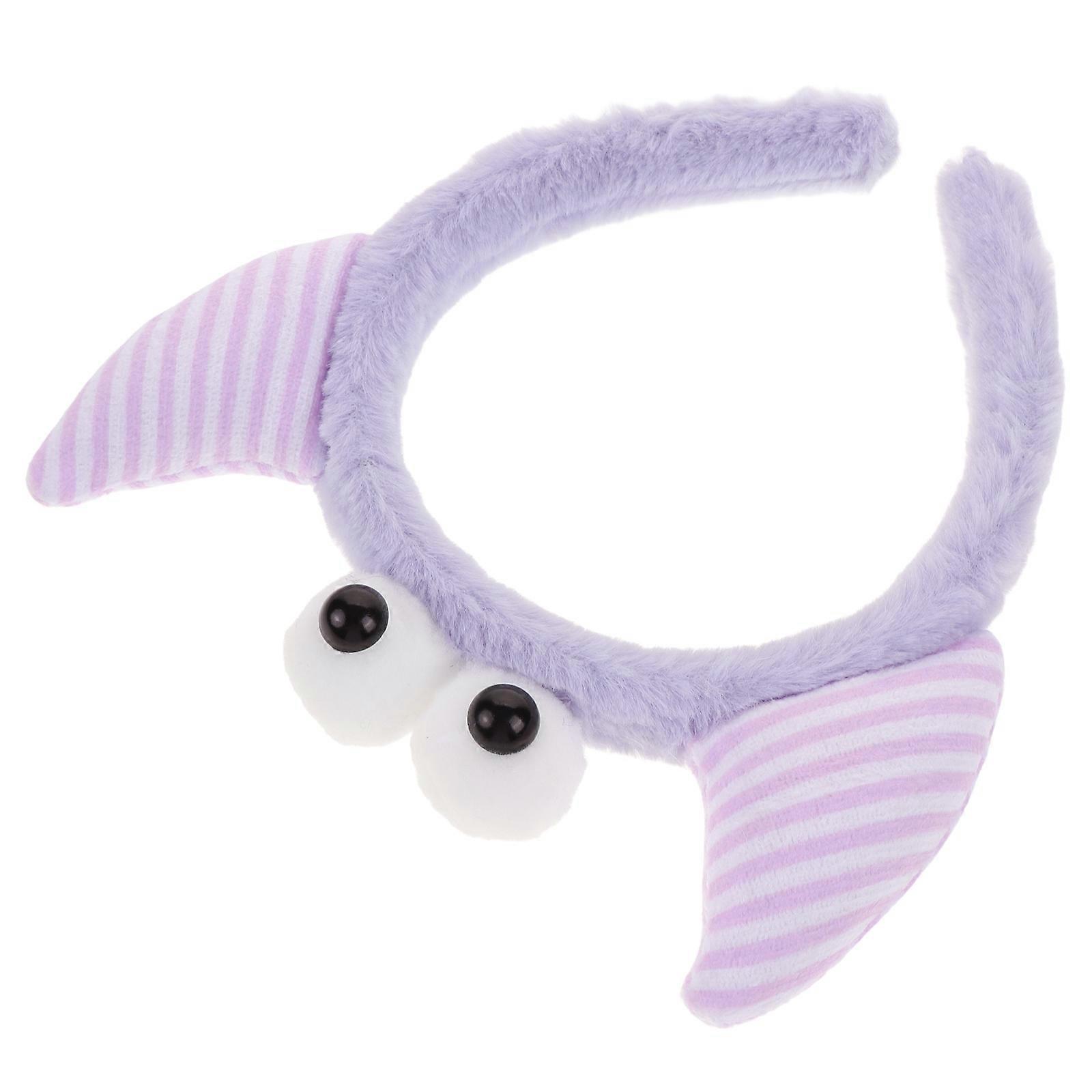 a polished and engaging product description based on the title you provided:
**Fashionable Plush Horn Shaped Headband for Women – Multifunctional