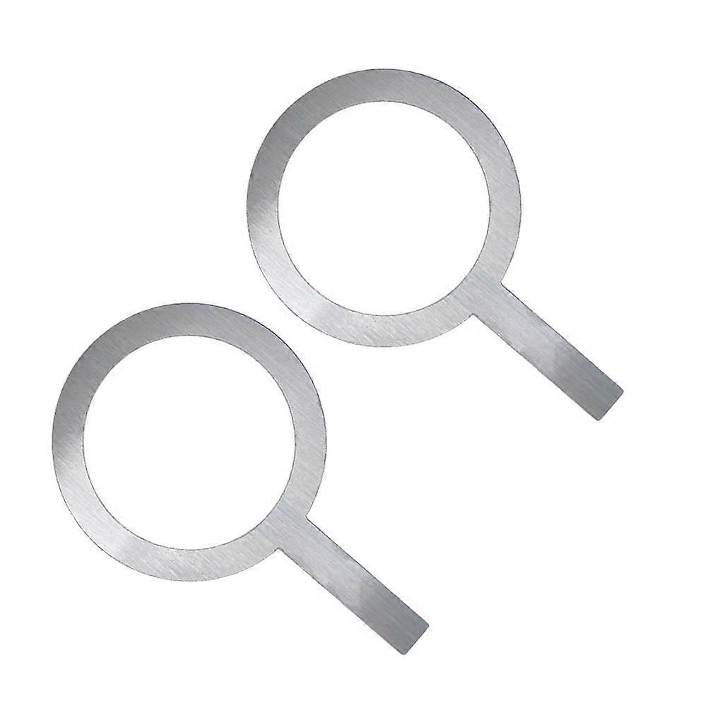 Stainless Steel Milk Tea Ring with Handle Cup Rim Protector for Baking Drinks – Lightweight & Scald Resistant Design for Cafés and Dessert Shops