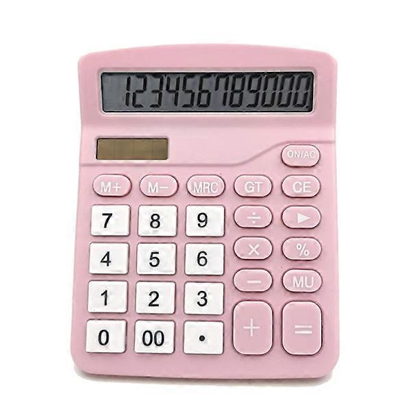 12-digit solar powered scientific calculator for desk, finance, and office