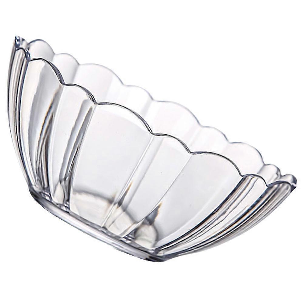 Acrylic Salad Bowl for Kitchen Transparent Color Suitable for Home and Restaurant Use 7.8 Inches