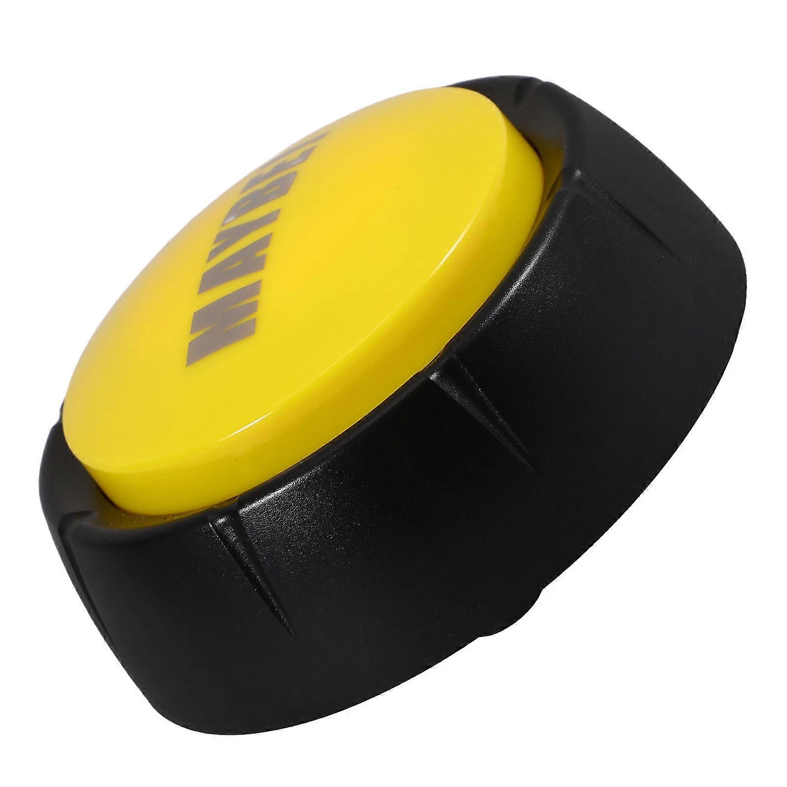 Sound Effect Button Prop Funny Prank Compact Design Reliable Material Push Button for Parties Games Fun