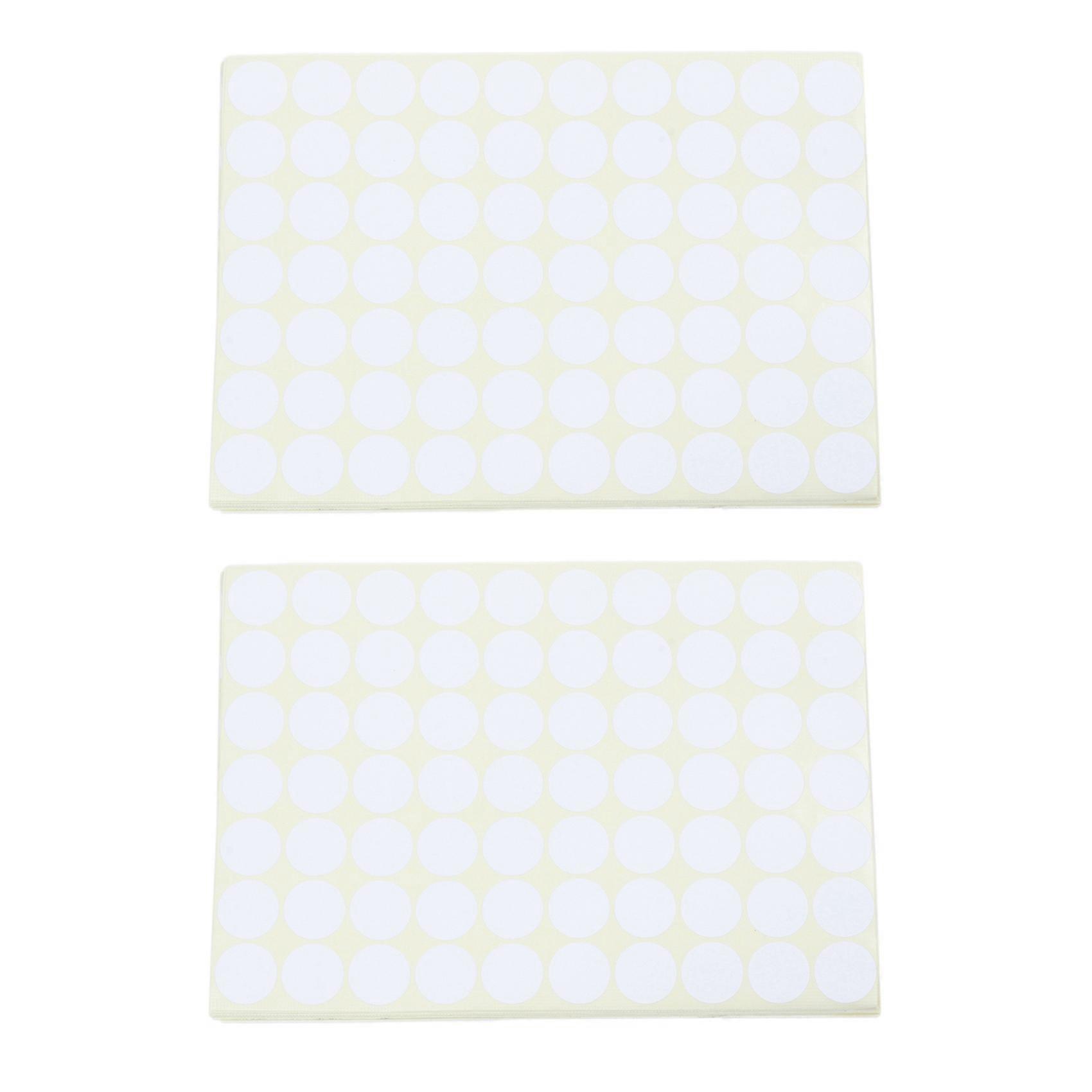 19mm Circles Round Code Stickers Self Adhesive Sticky Labels